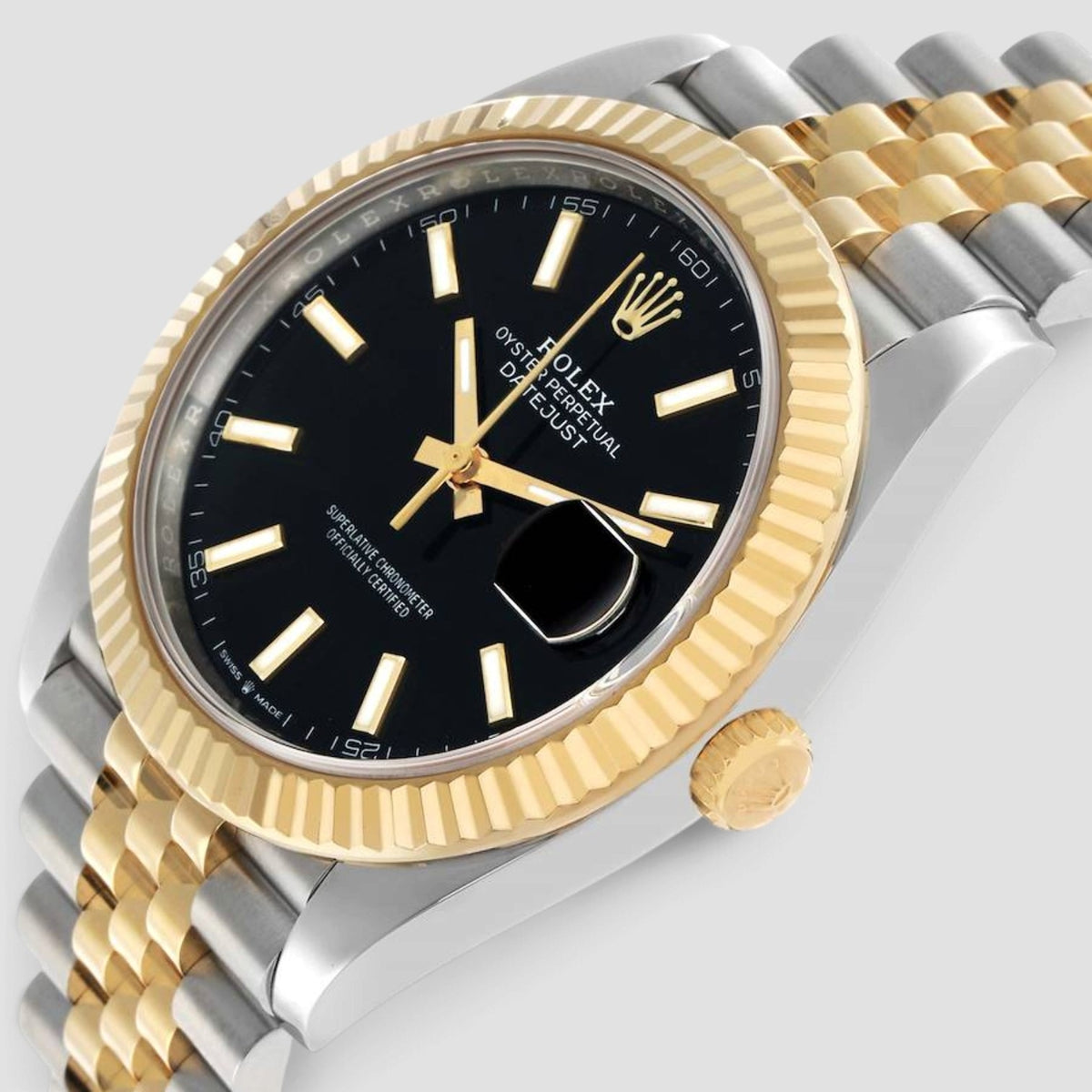 Datejust 41 Black Dial Jubilee