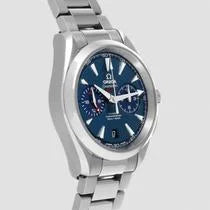 Seamaster Aqua Terra GMT Chronograph SS Blue Dial