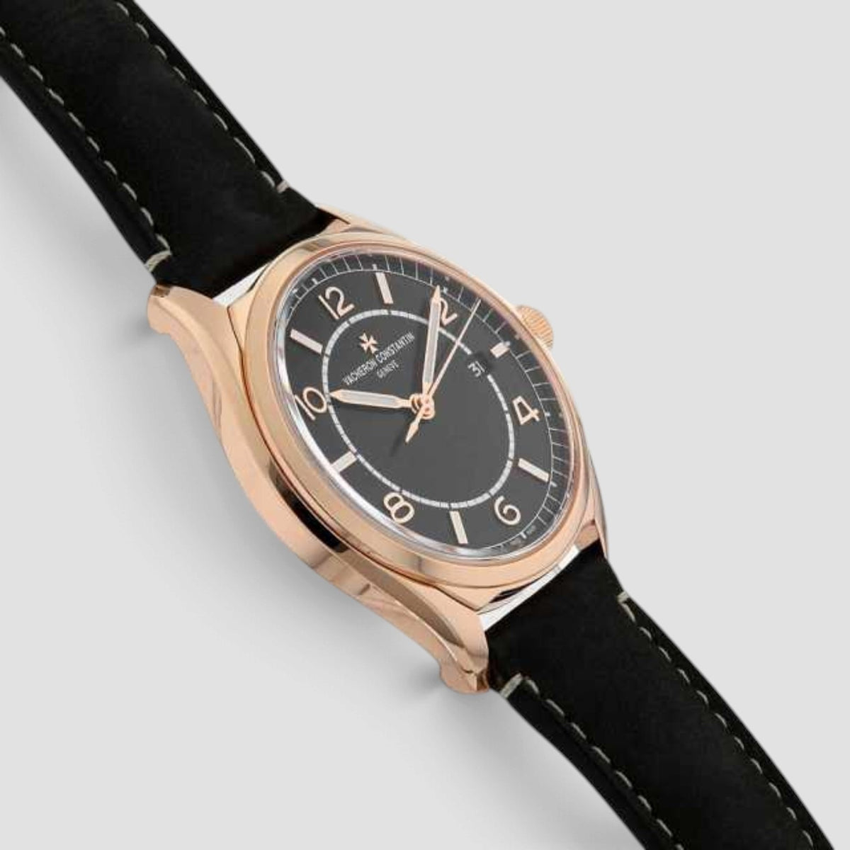 Fiftysix 40mm Black Dial 18kt Rose Gold