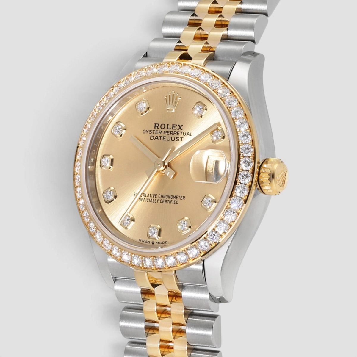 Datejust 31 Champagne Diamond Dial Jubilee