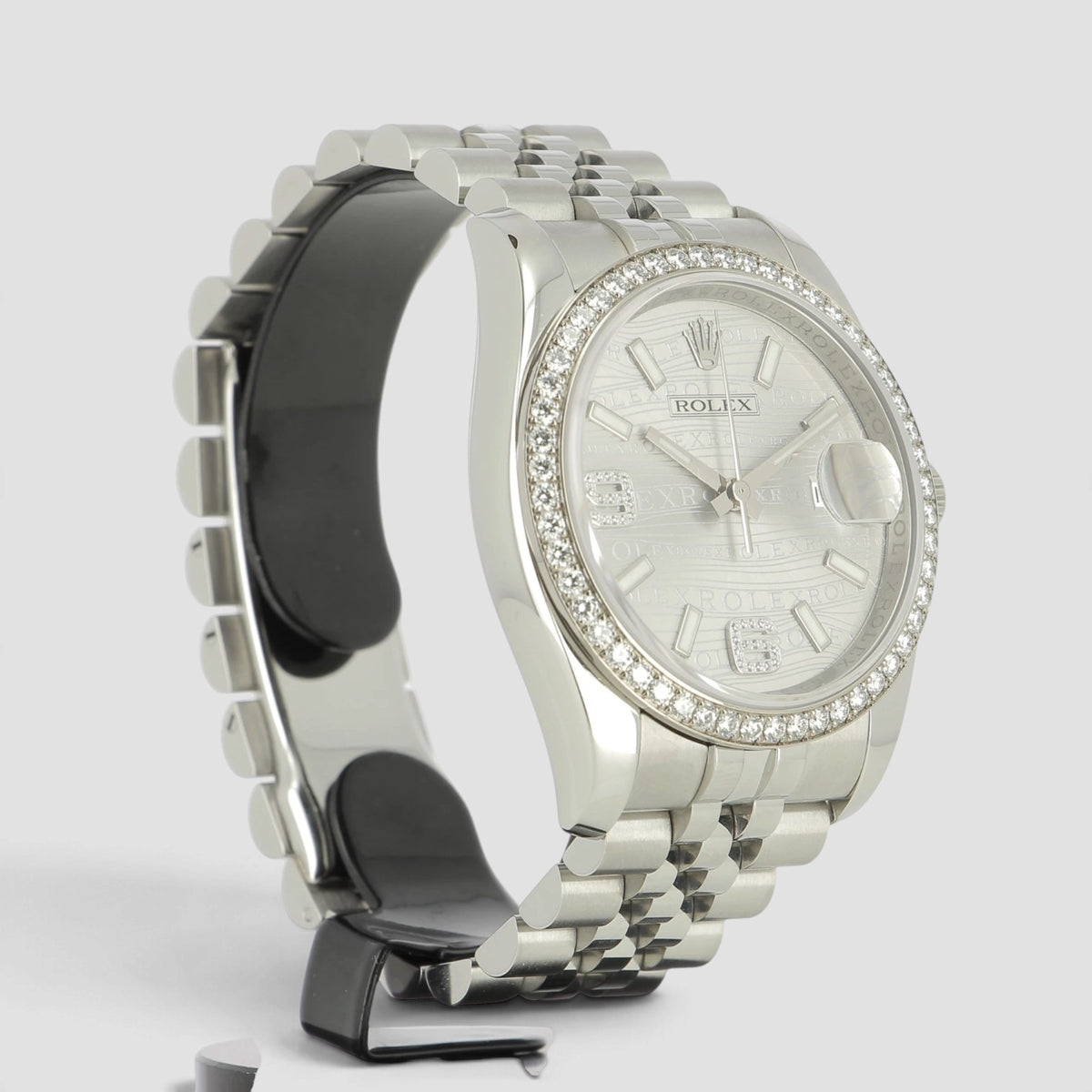 Datejust Silver Wave Dial Jubilee
