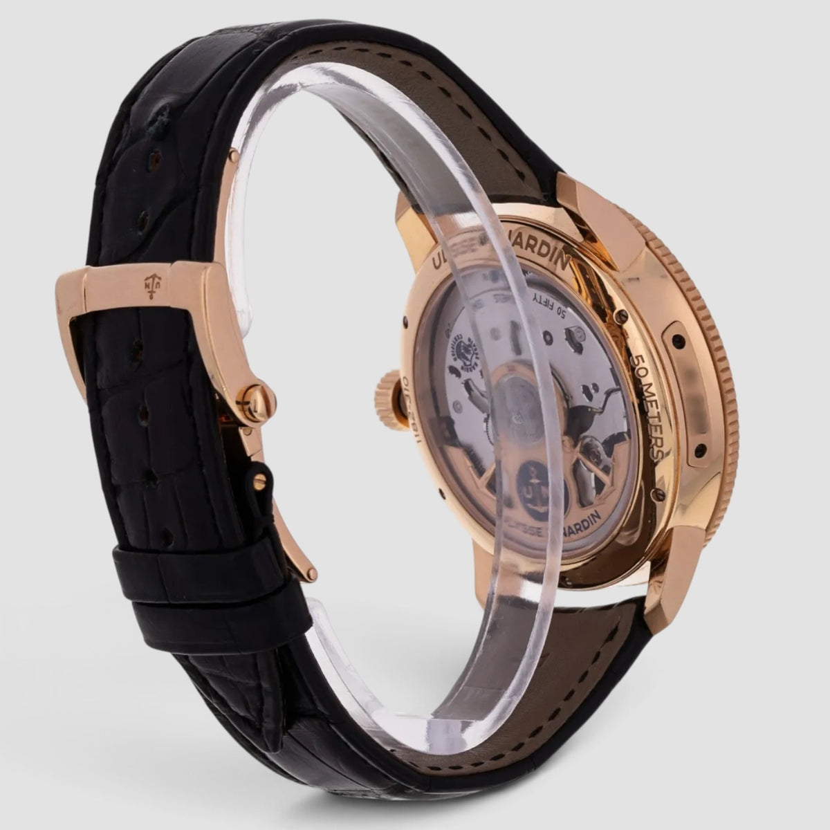 Marine Torpilleur 42mm Rose Gold White Dial