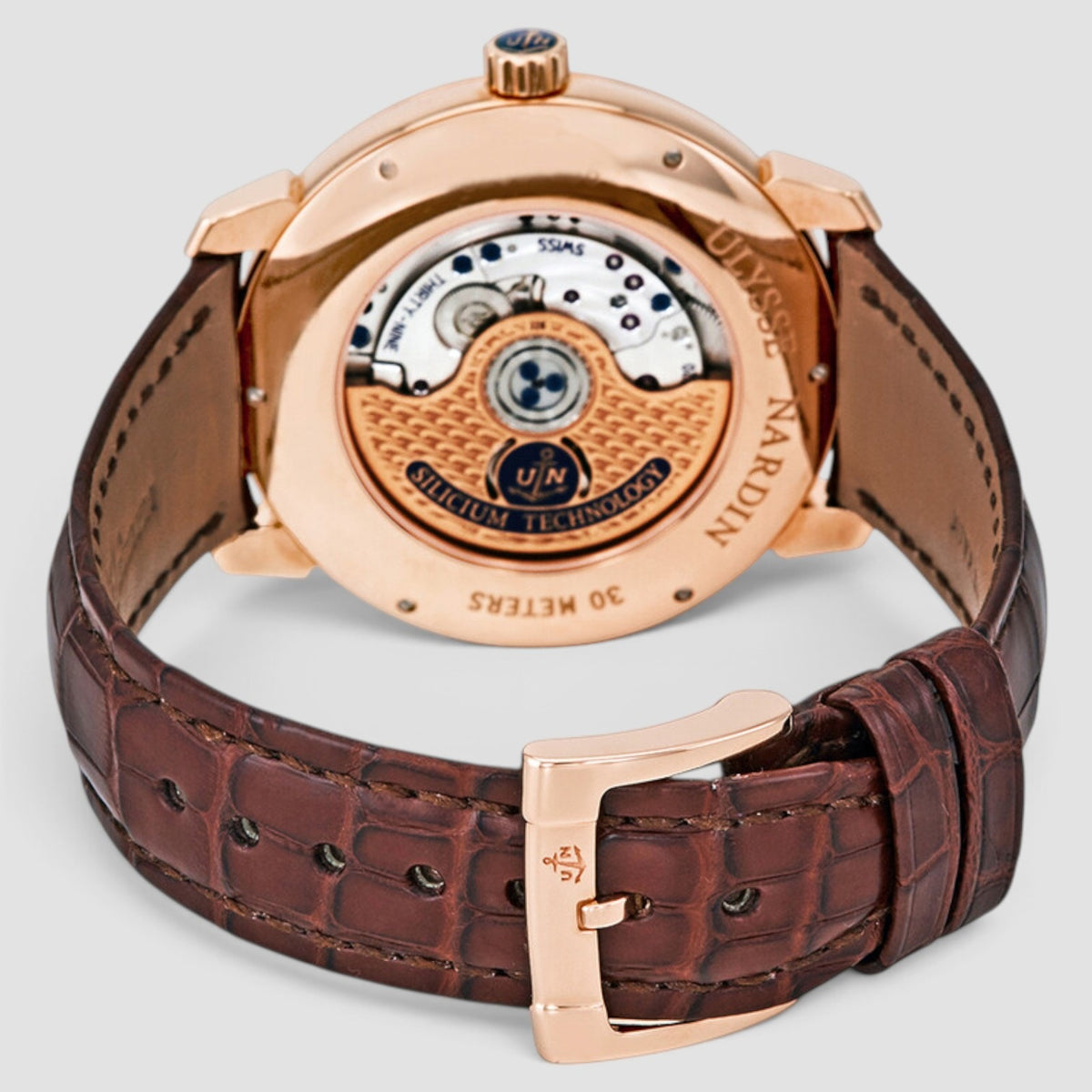 Classico 40mm Rose Gold White Dial