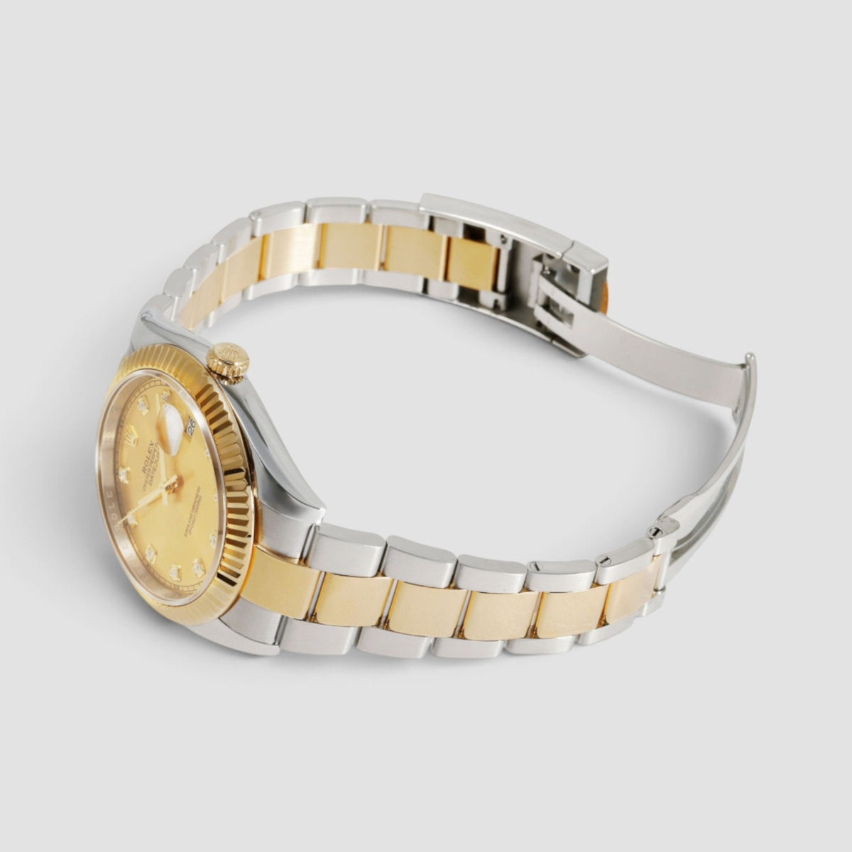 Datejust 41 Champagne Diamond Dial Oyster
