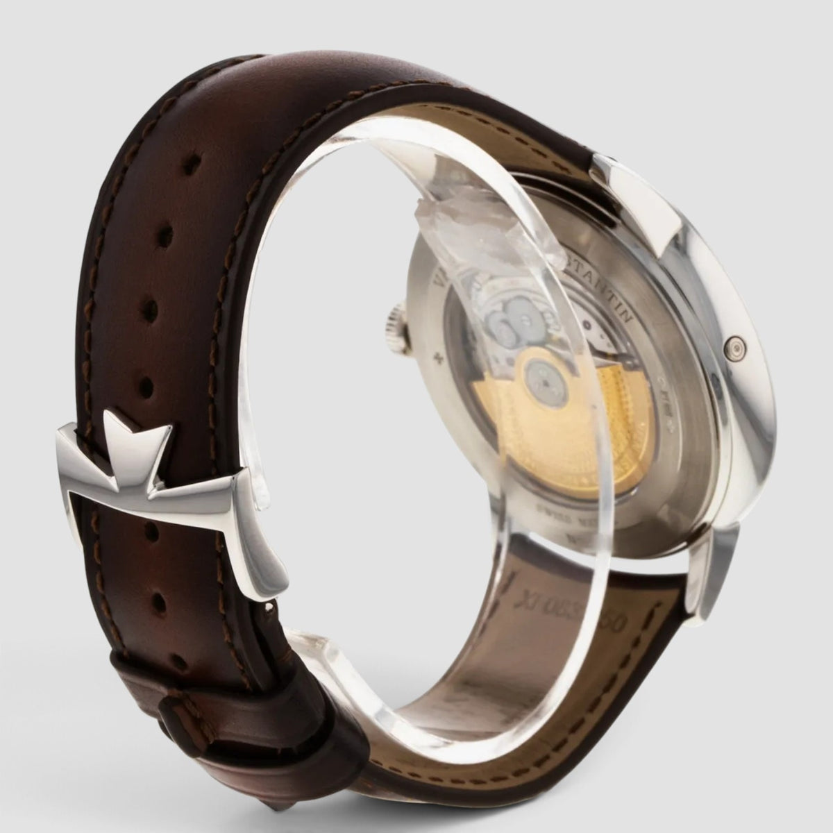 Patrimony 42mm Grey Dial Rose Gold