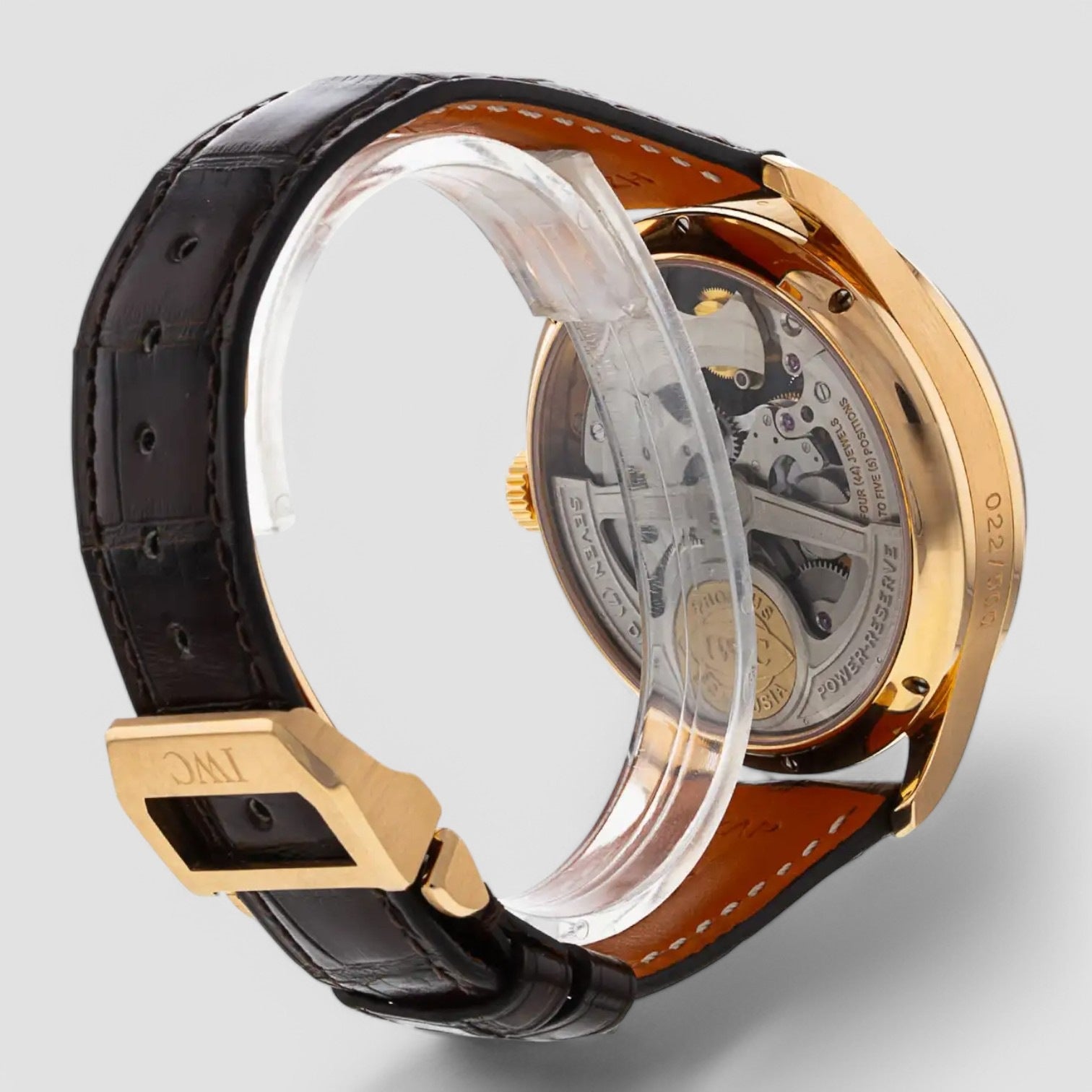 Portuguese Tourbillon Mystere Red Gold