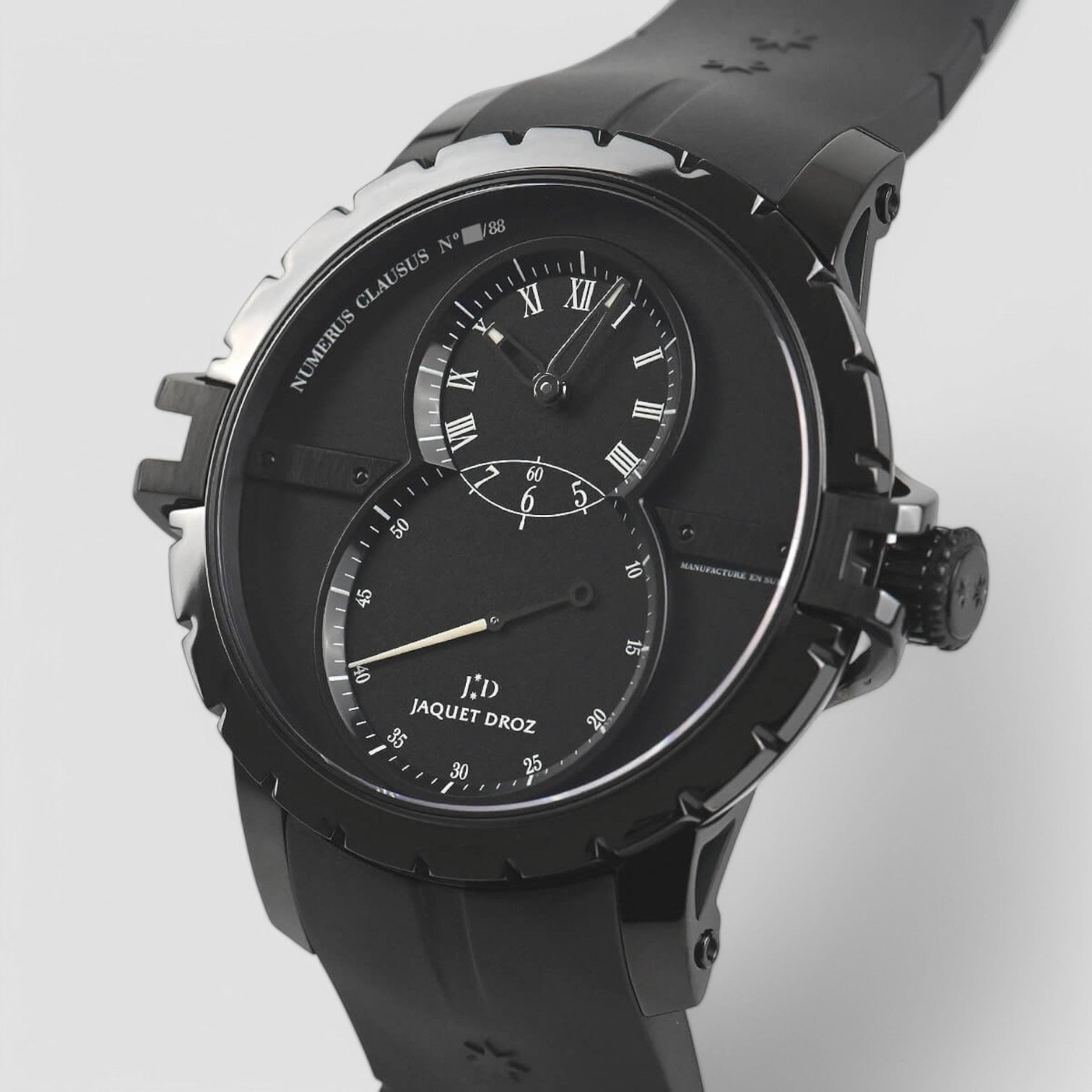 Grande Seconde Ceramique Black Dial