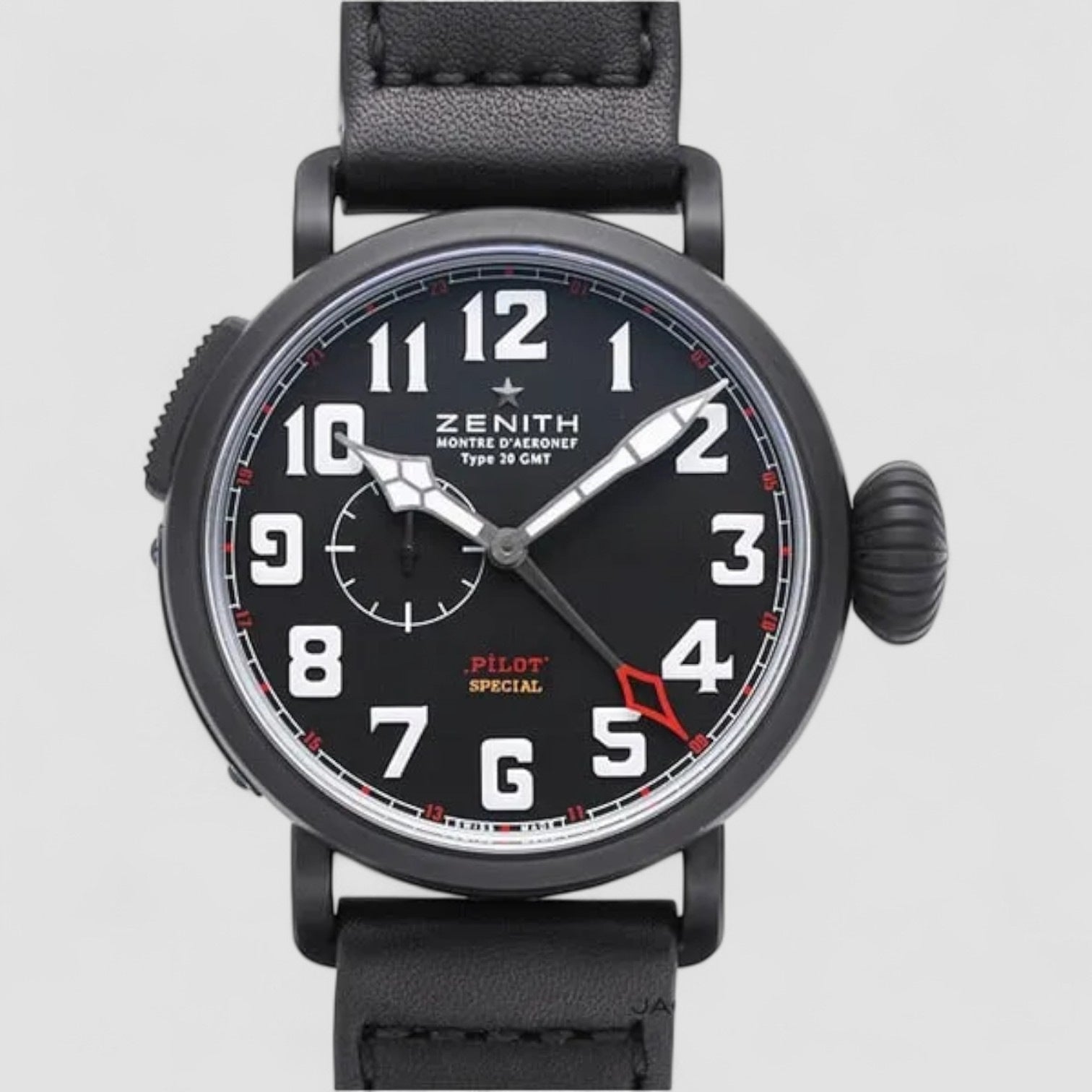 Pilot Type 20 GMT d'Aeronef Type 20 GMT Mens Watch 48mm