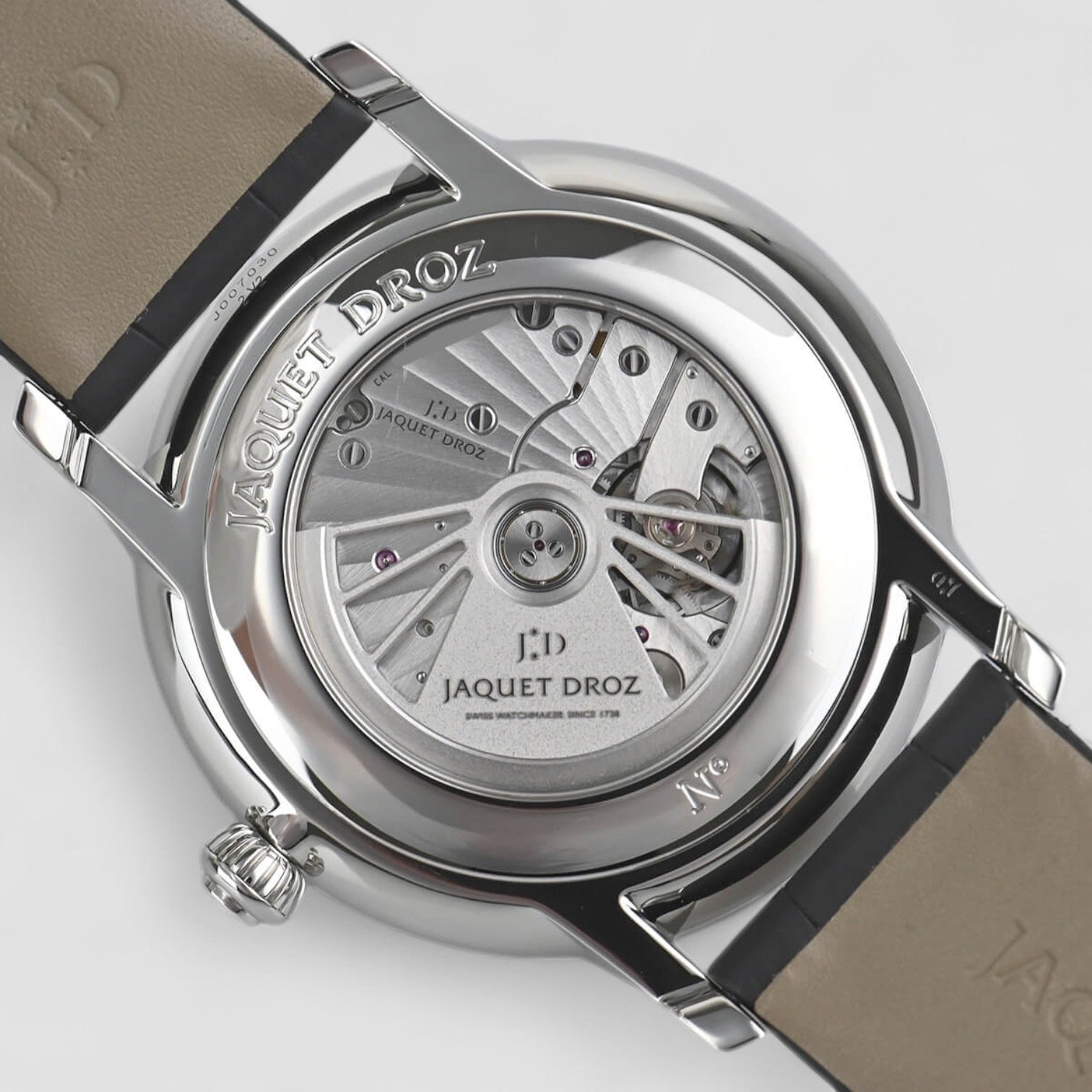 Legend Geneva Grande Seconde Quantieme SS Silver Dial