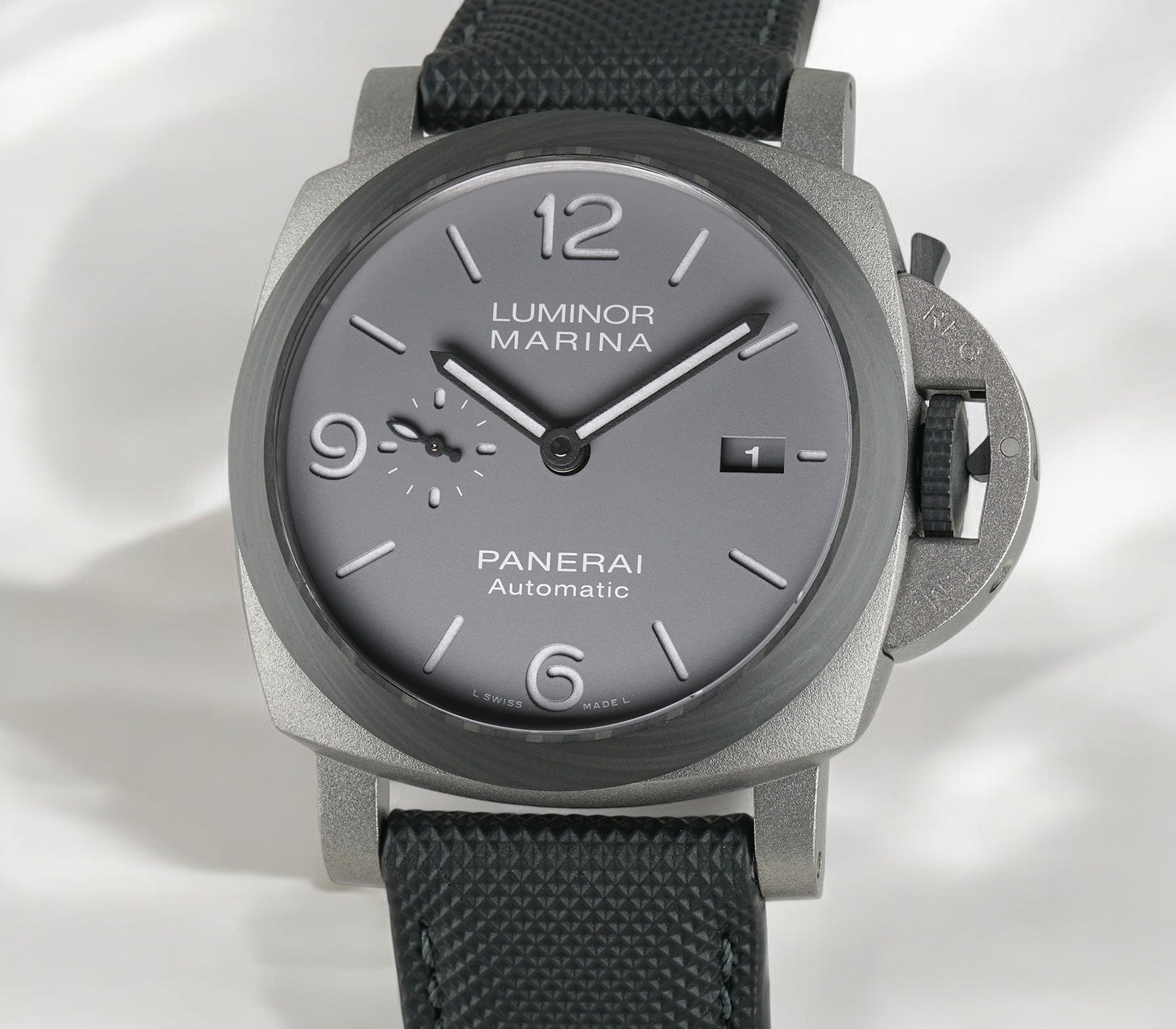 Luminor Marina TuttoGrigio Titanium 44mm Carbotech Bezel Anthracite Dial