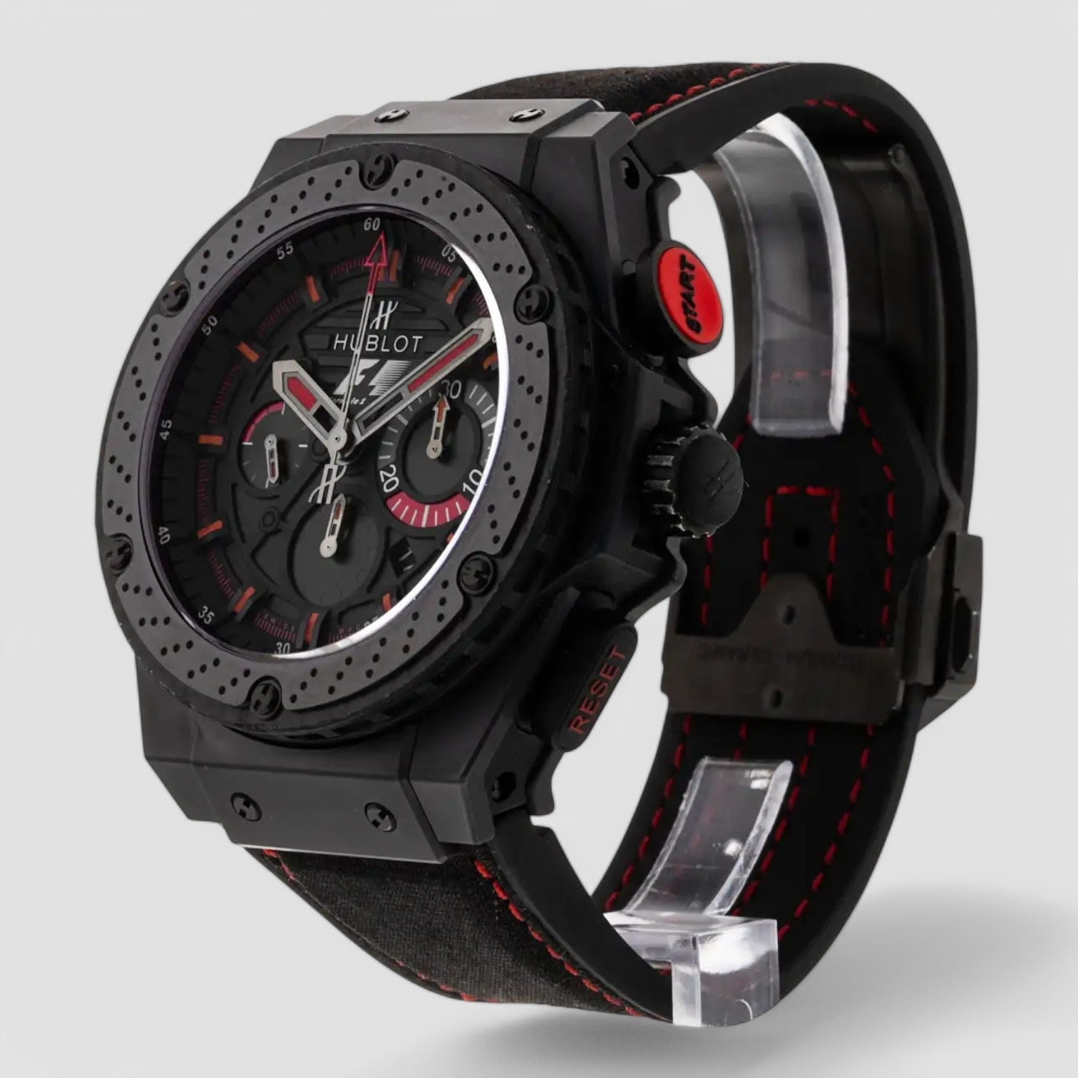 King Power Chronograph Automatic Black Dial Unisex Watch