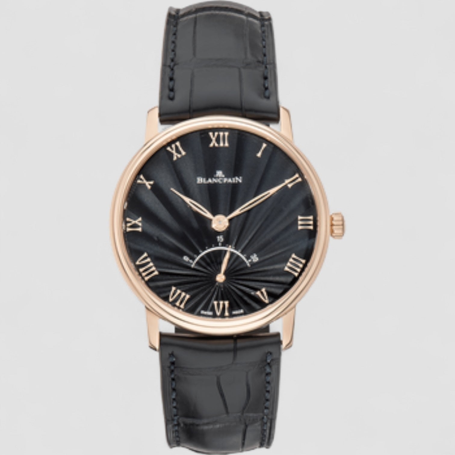 Villeret Ultra-Slim 30 Seconds Retrograde Mens Watch