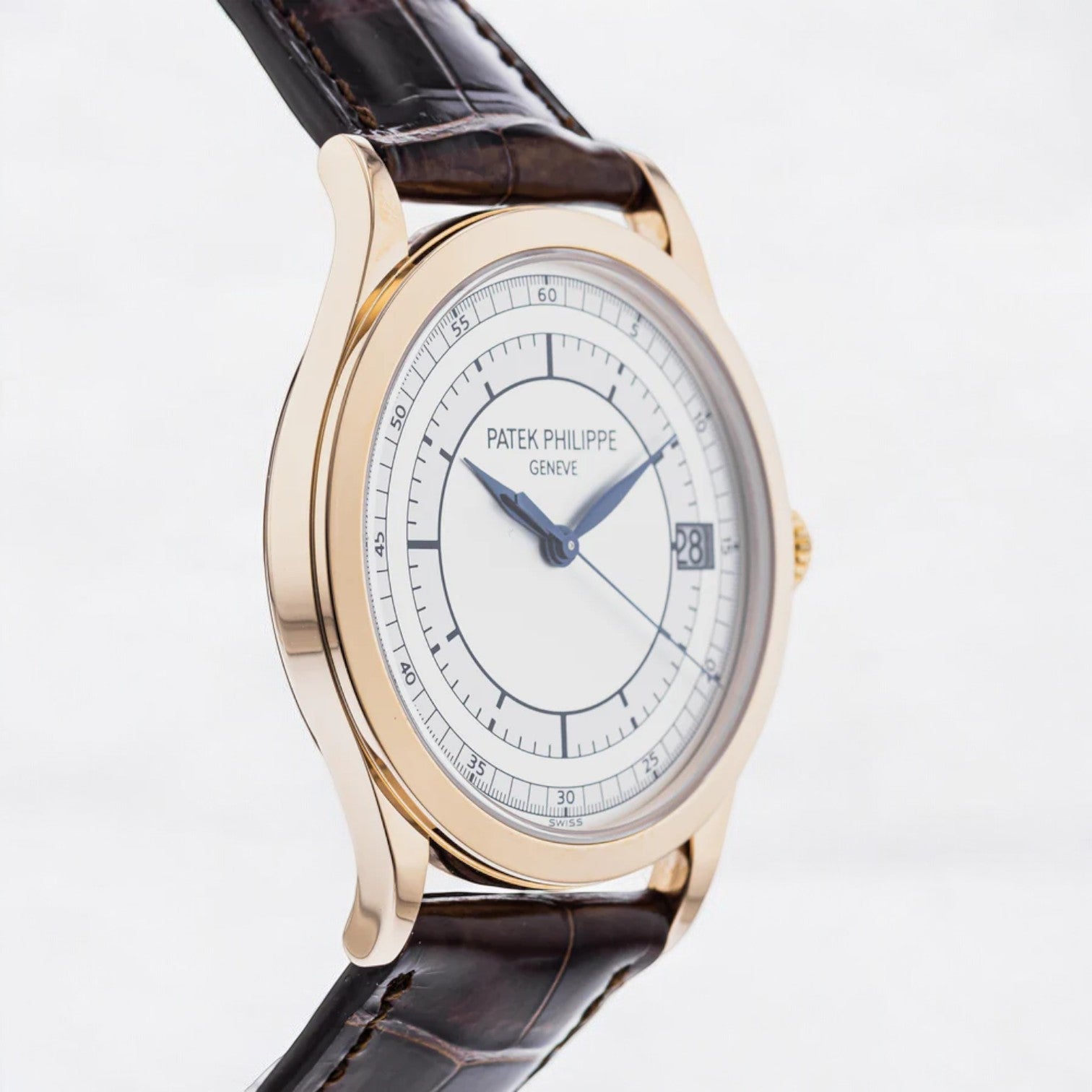 Calatrava 5296R 18K Rose Gold Sector Dial