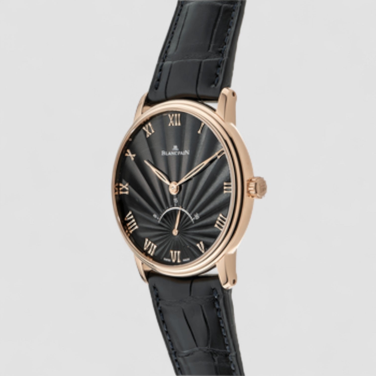 Villeret Ultra-Slim 30 Seconds Retrograde Mens Watch