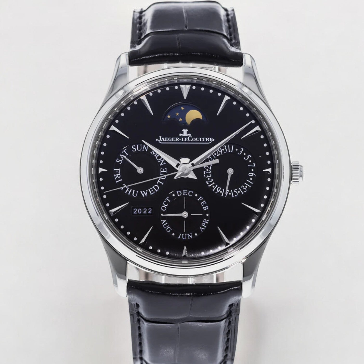 Master Ultra Thin Perpetual Calendar Black Dial 39MM