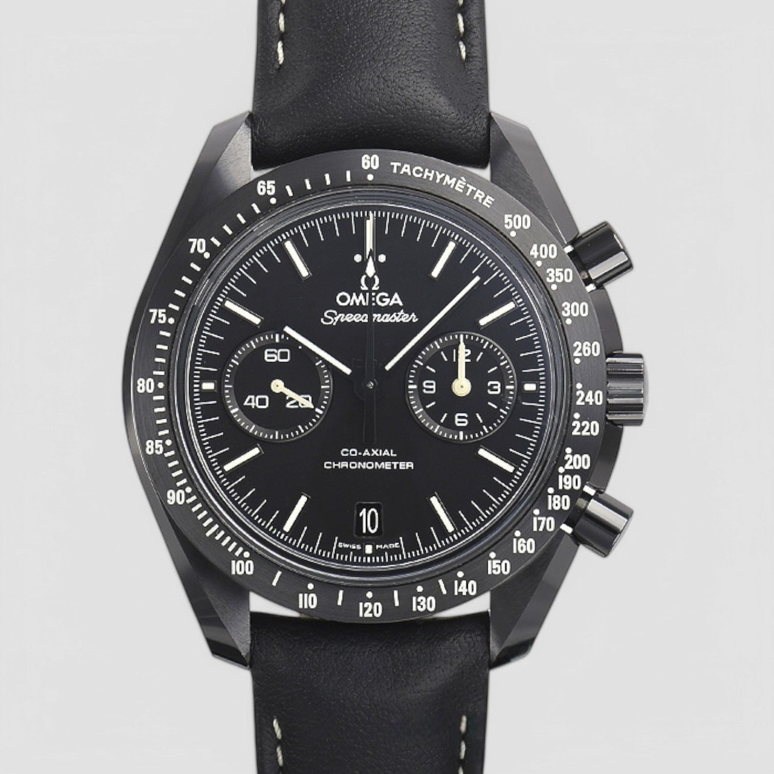 Speedmaster 'Dark Side Of The Moon' "Pitch Black" Moonwatch