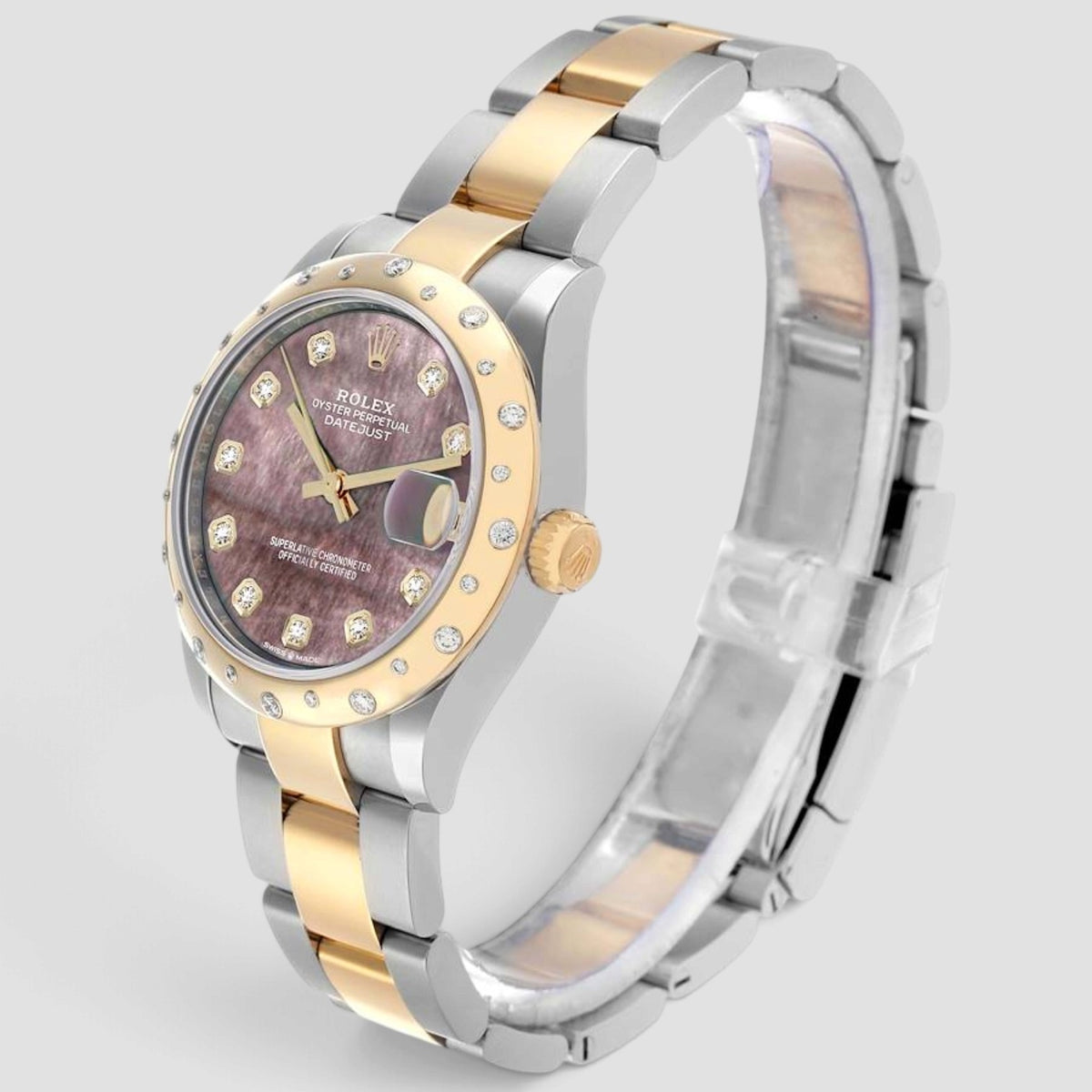 Datejust 31 Mother-of-Pearl Diamond Dial Oyster