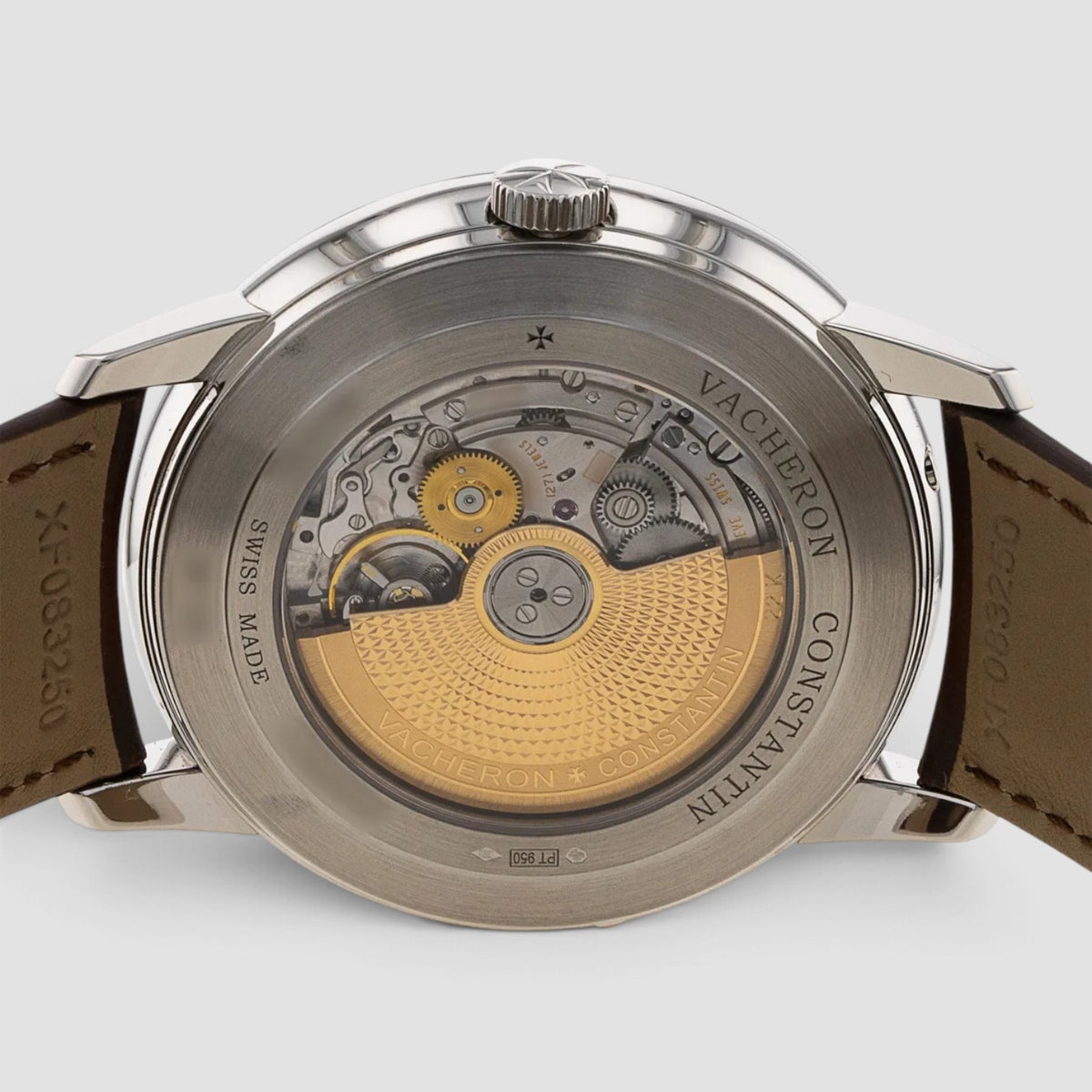 Patrimony 42mm Grey Dial Rose Gold