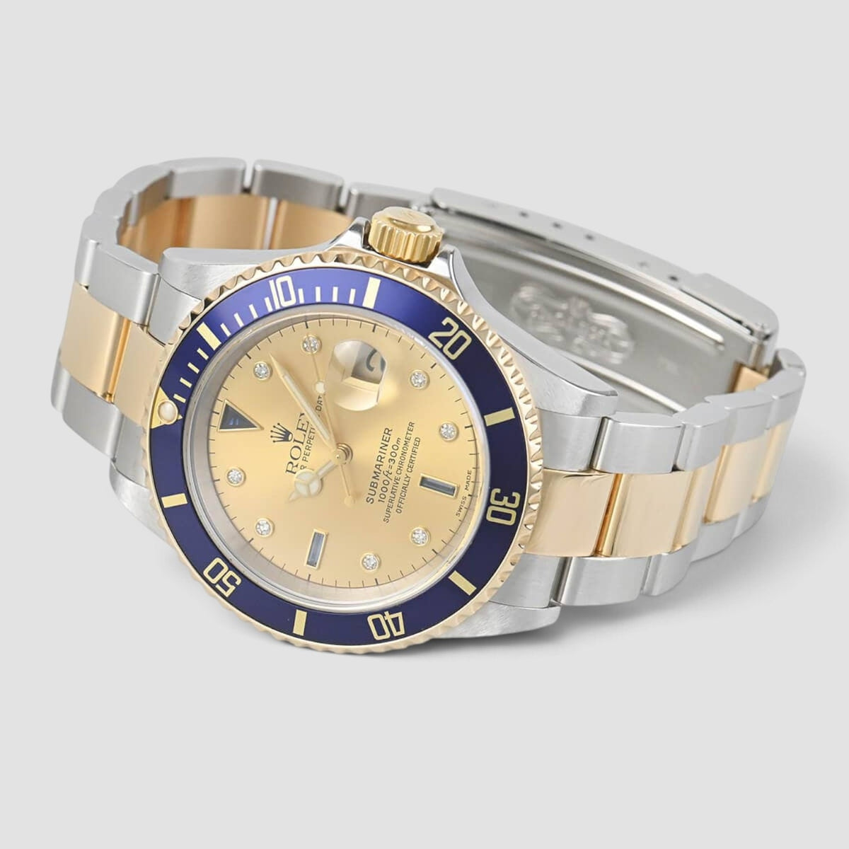 Submariner Date Champagne Serti Dial