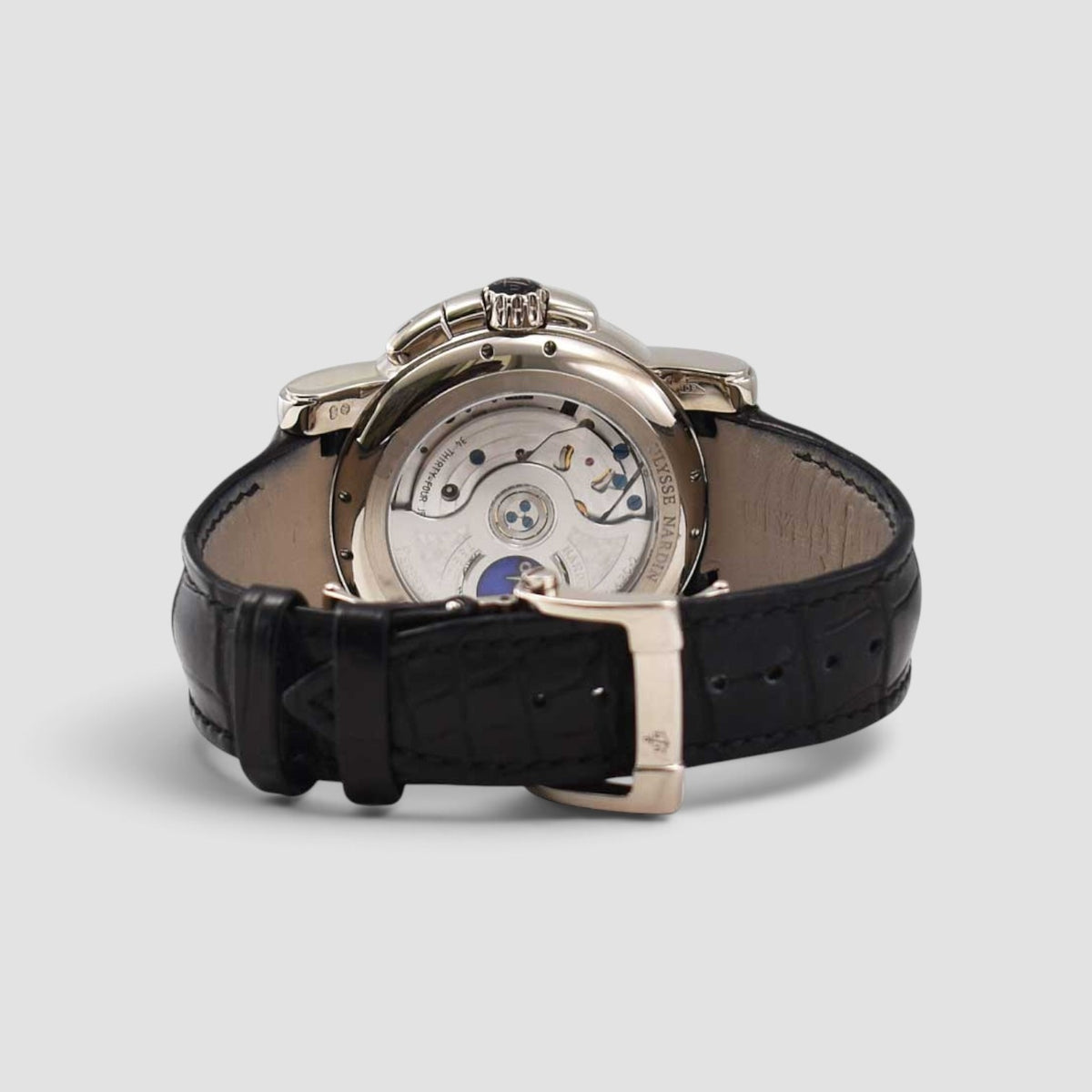 GMT ± Perpetual Calendar 42mm White Gold Silver Dial