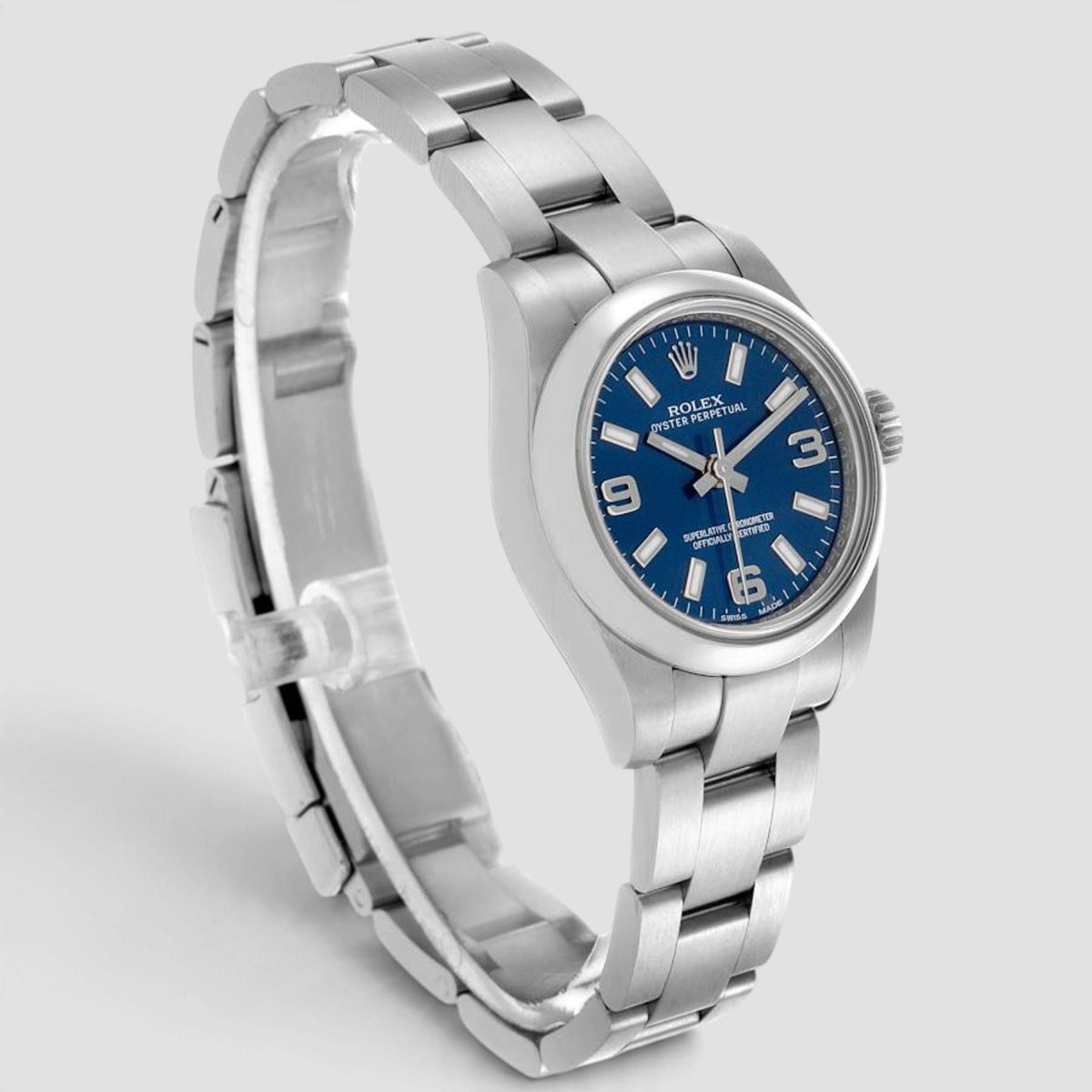 Oyster Perpetual Blue 3-6-9 Arabic Dial