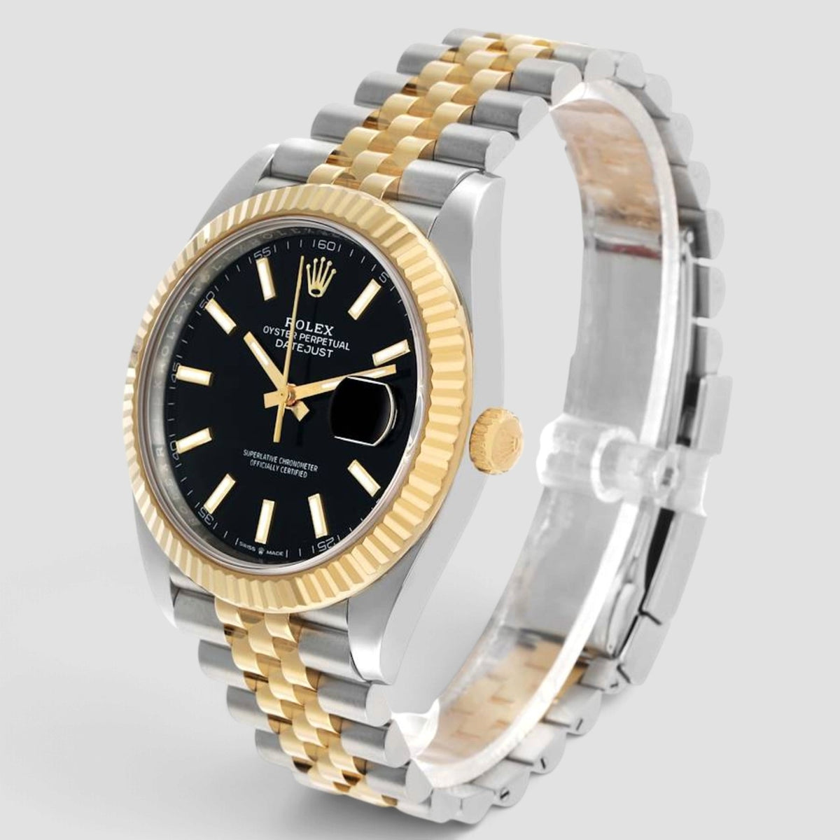 Datejust 41 Black Dial Jubilee