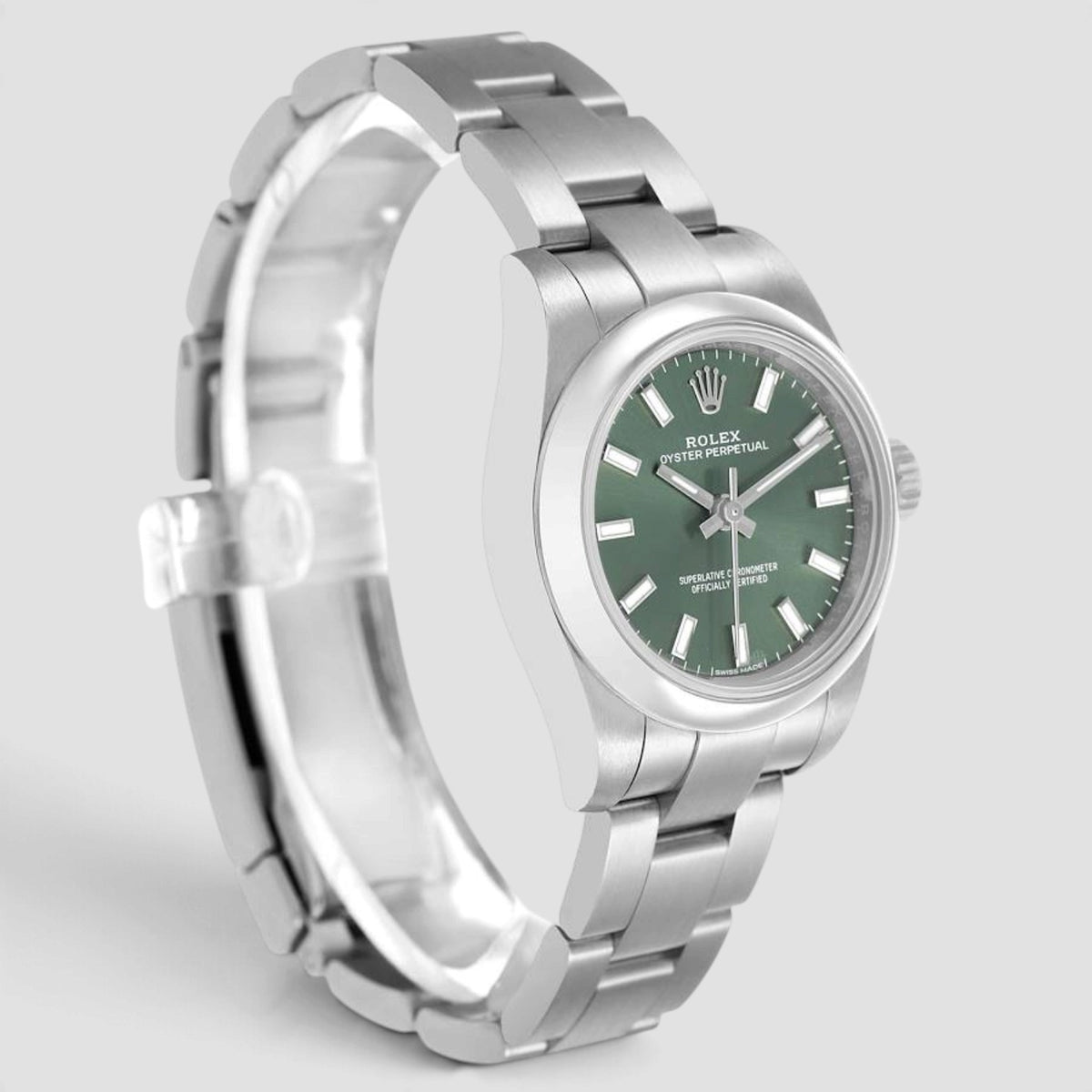 Oyster Perpetual Green Index Dial