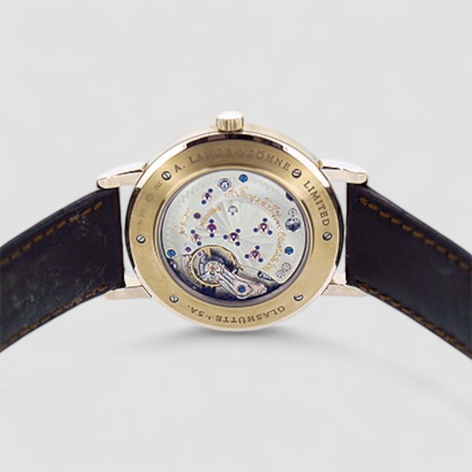 Moonphase Honey Gold Hommage to FA Lange LIMITED
