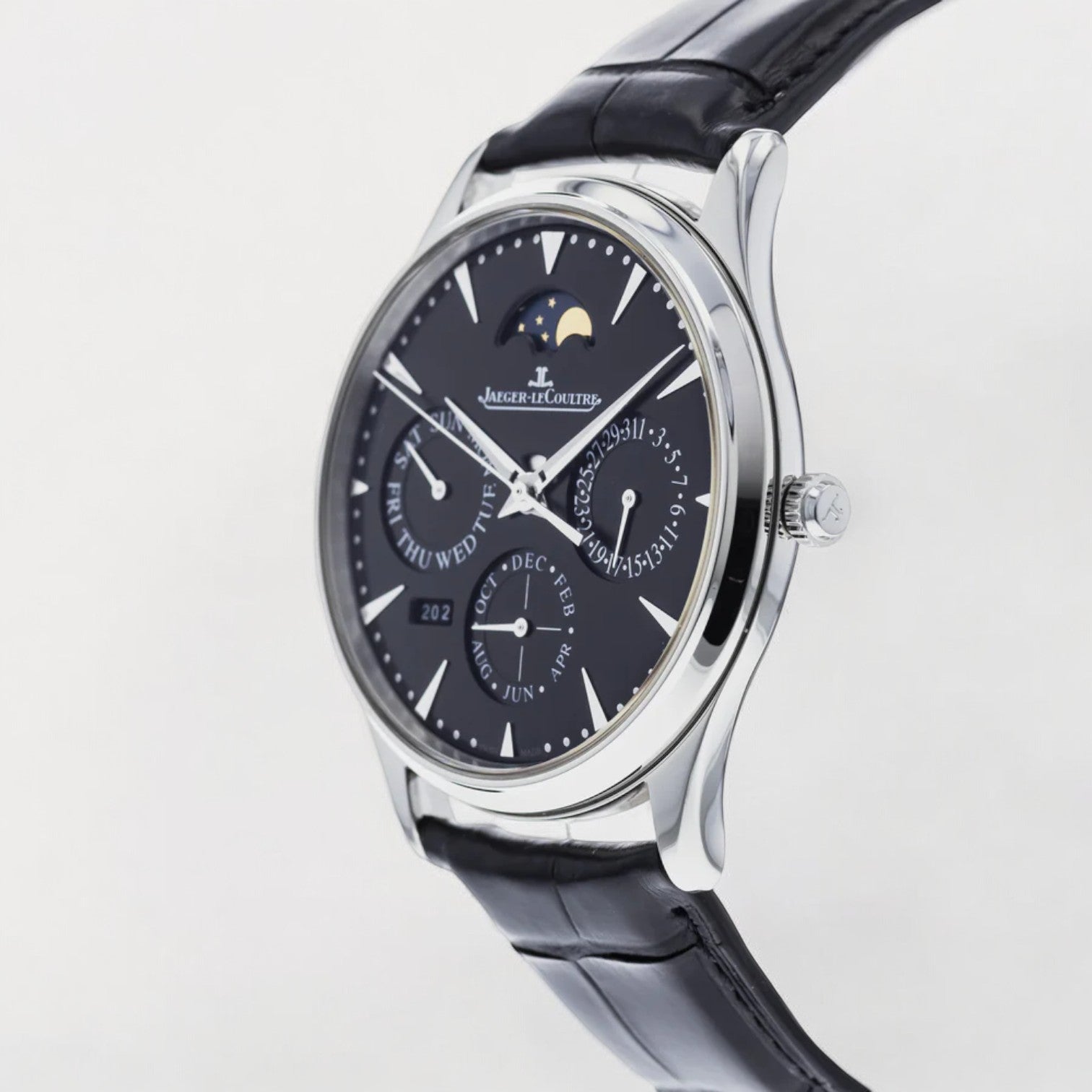 Master Ultra Thin Perpetual Calendar Black Dial 39MM