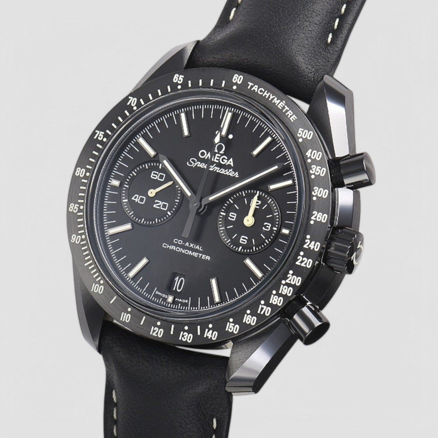 Speedmaster 'Dark Side Of The Moon' "Pitch Black" Moonwatch