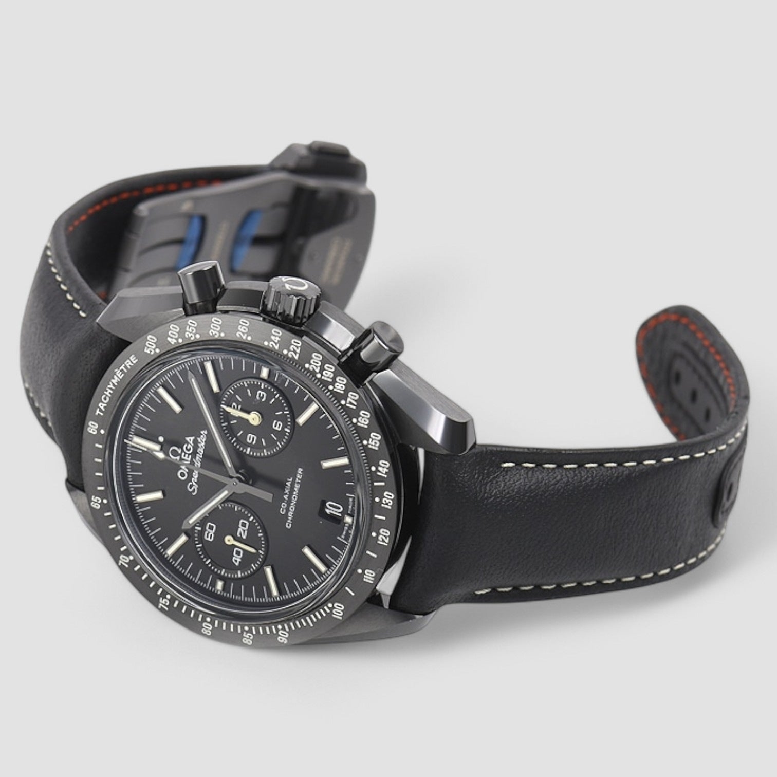 Speedmaster 'Dark Side Of The Moon' "Pitch Black" Moonwatch