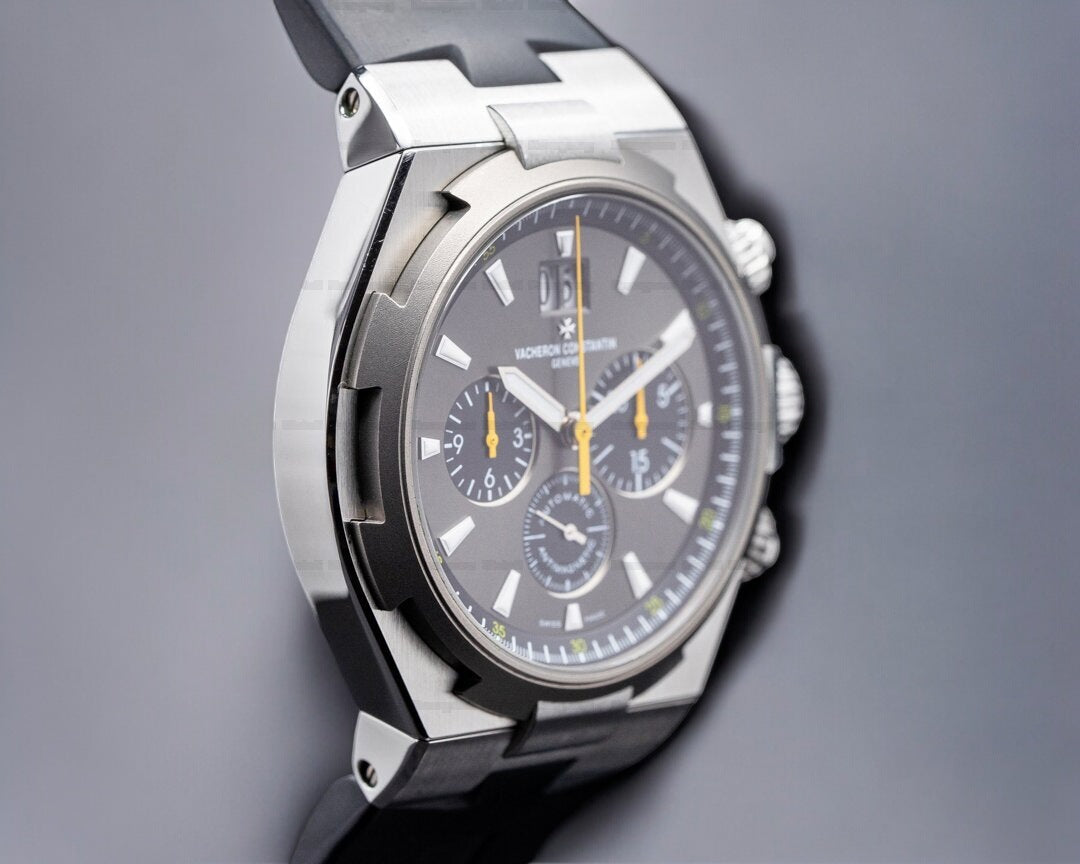 Overseas Chronograph Chronograph 49150 SS Gray Dial / Rubber