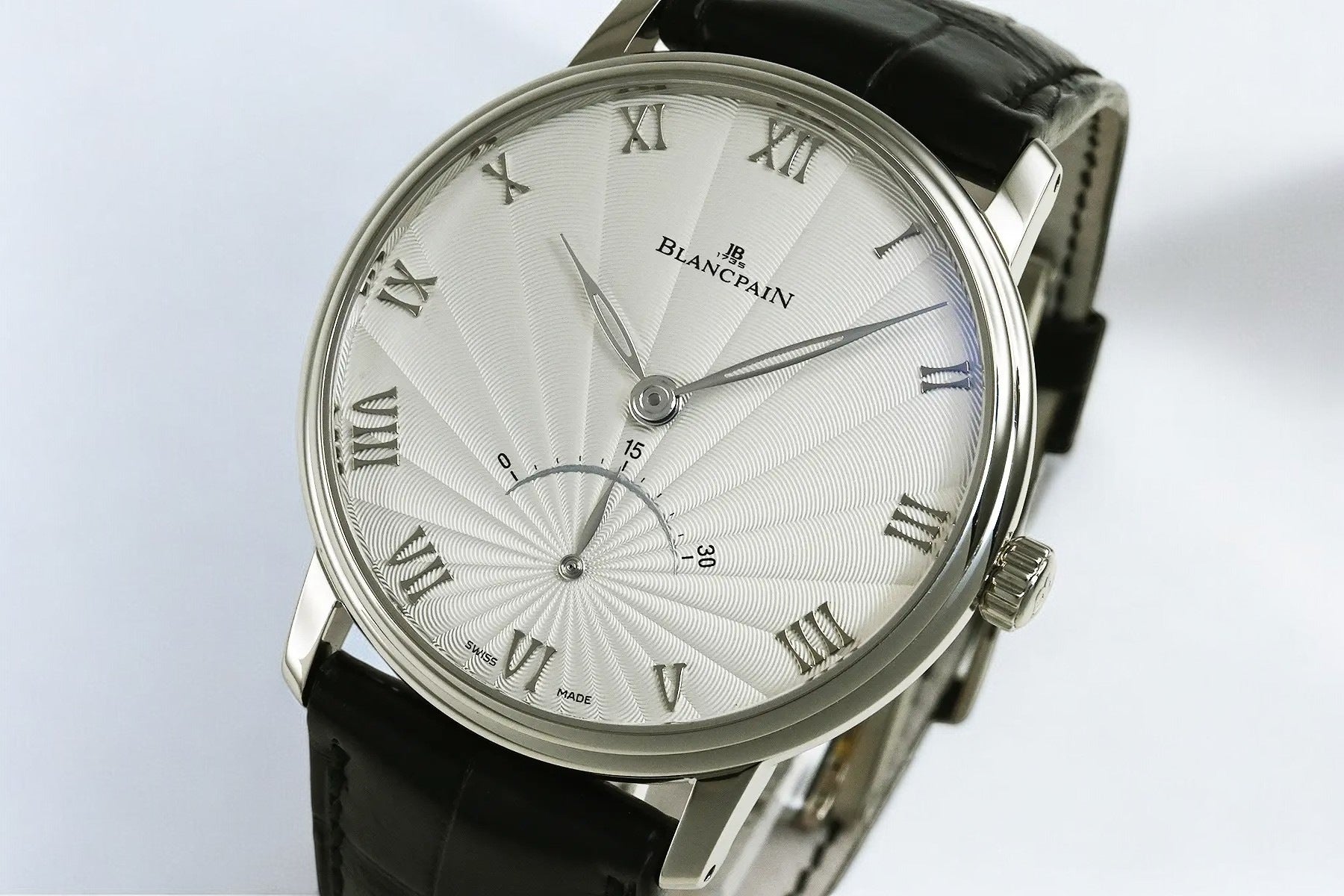 Villeret Ultraplate Seconde Rétrograde White Gold