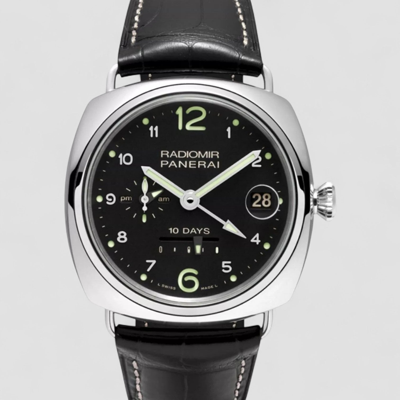 Radiomir 10 Days GMT Automatic "Oro Bianco"  White Gold LIMITED