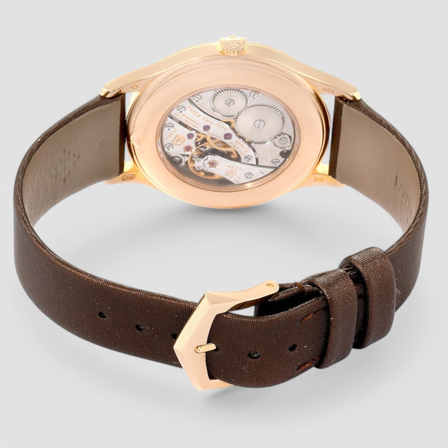 Calatrava Unisex Calatrava 4897R 18K Rose Gold Diamonds