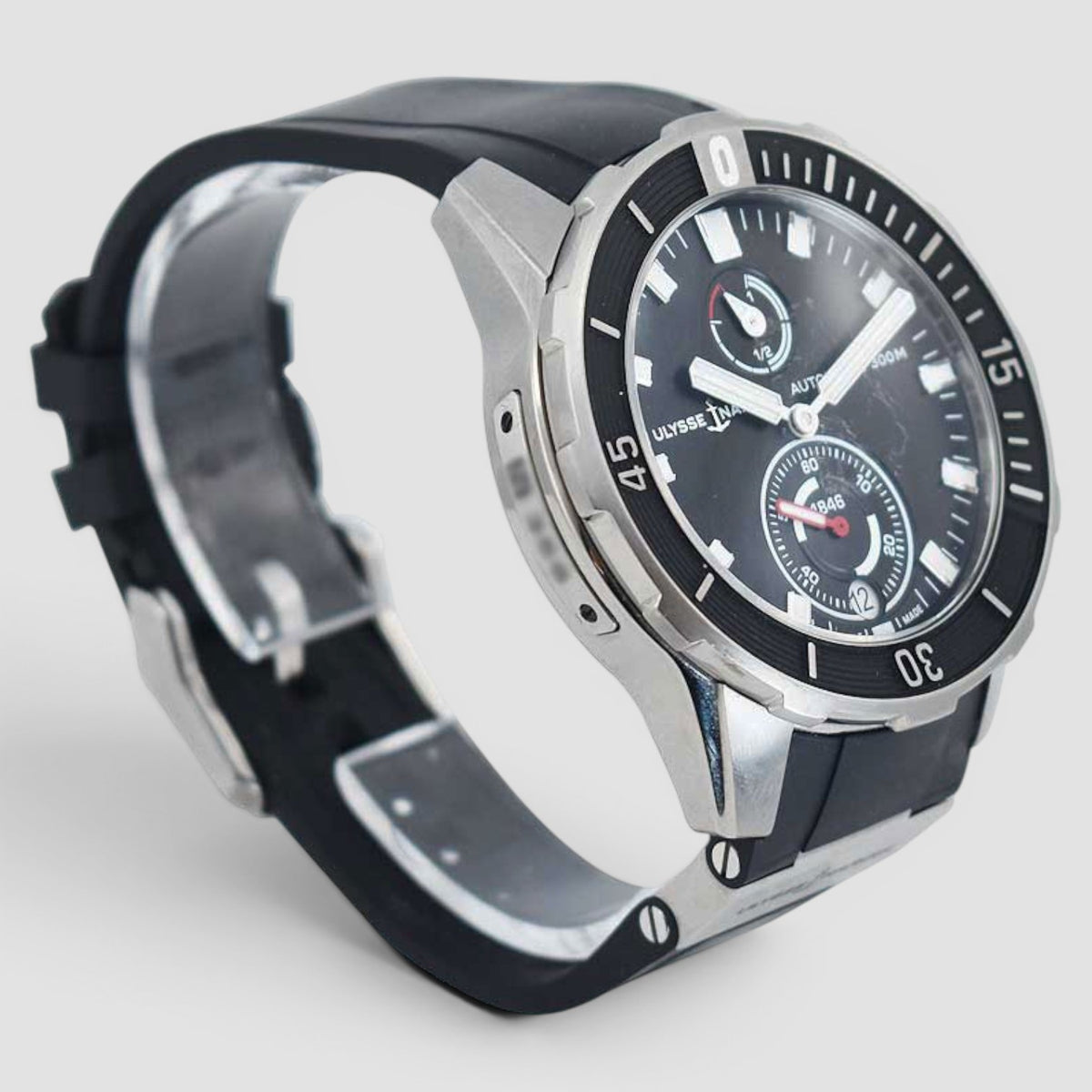 Marine Diver Chronometer 44mm Black Dial Titanium