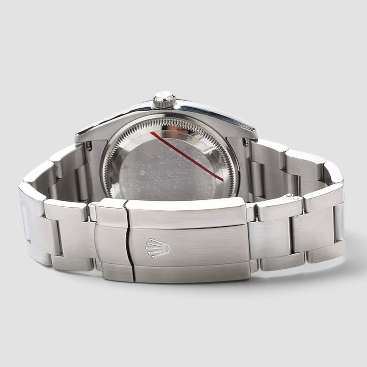 Air-King 34 Blue Concentric Dial with Orange Arabic Numerals