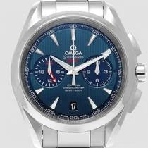 Seamaster Aqua Terra GMT Chronograph SS Blue Dial