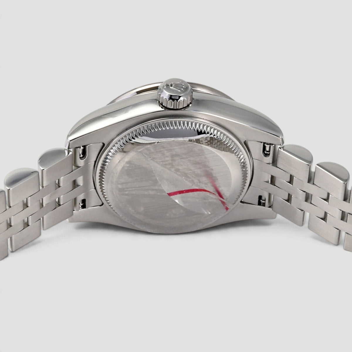 Lady-Datejust 26 Silver Crystal Diamond Dial Jubilee