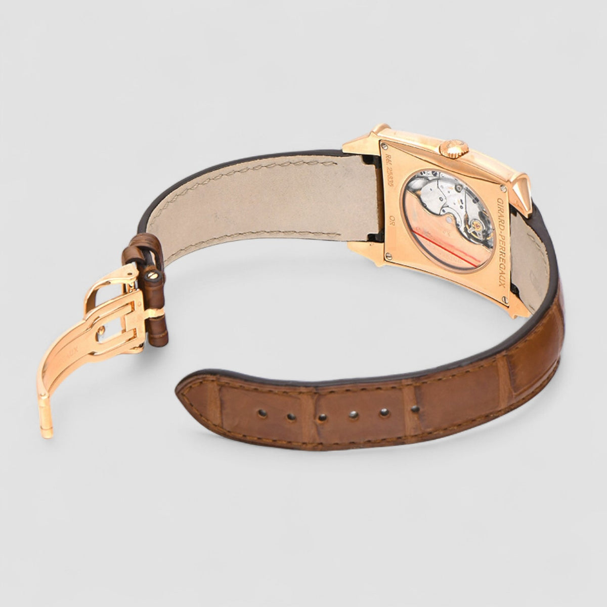 Girard Perregaux Vintage 1945 Automatic Silver Dial 18K Rose Gold