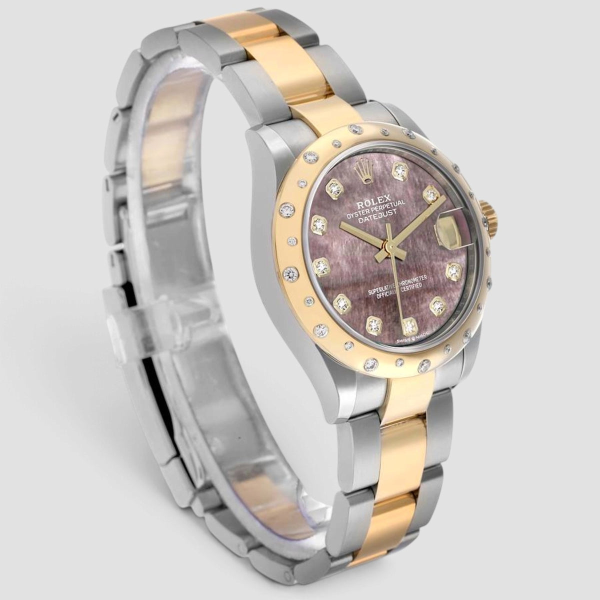 Datejust 31 Mother-of-Pearl Diamond Dial Oyster