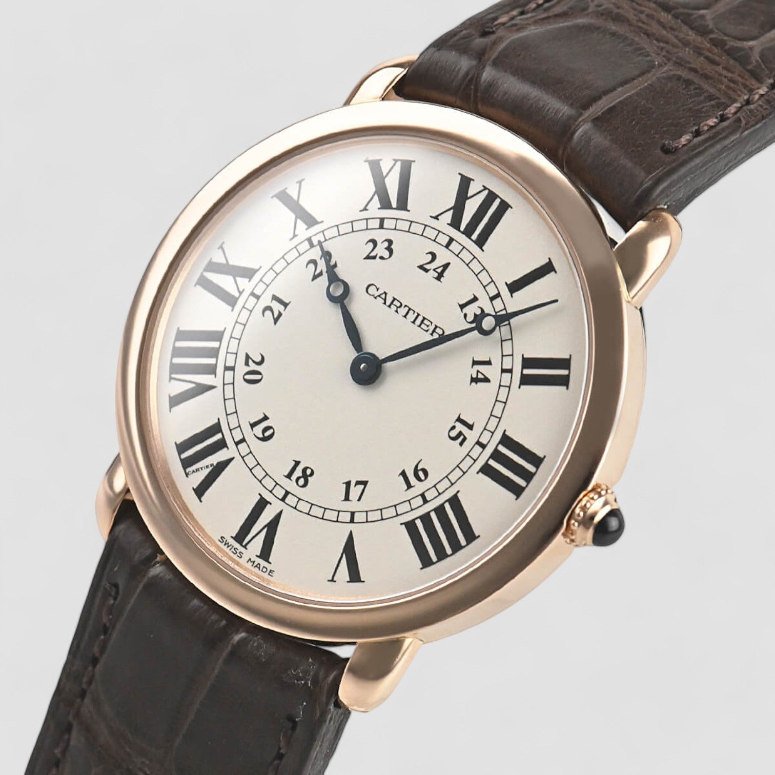 Ronde Solo Louis Cartier Rose Gold Manual