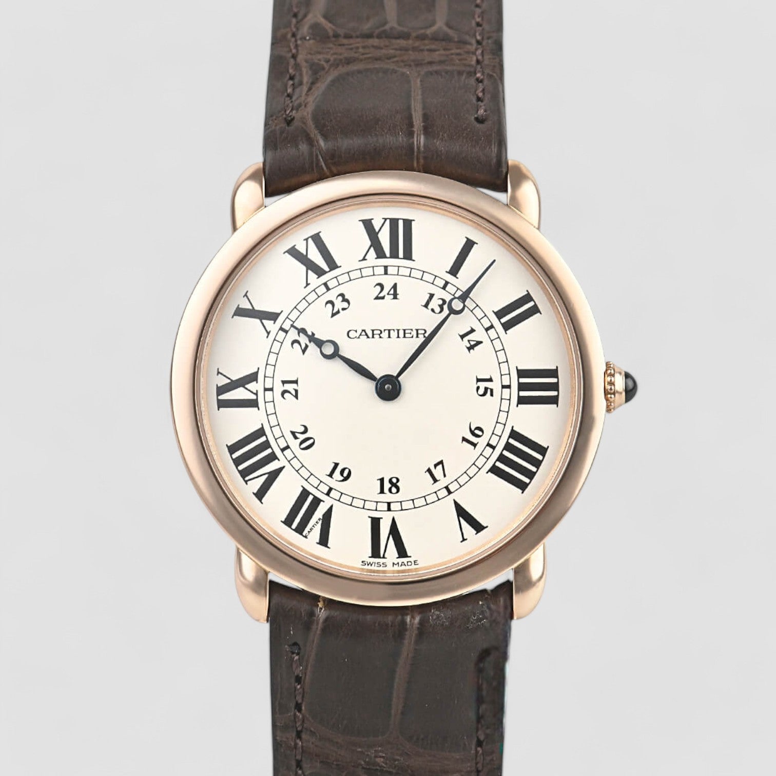 Ronde Solo Louis Cartier Rose Gold Manual