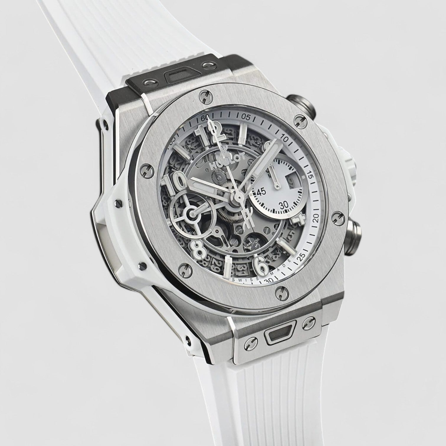 Big Bang Unico Titanium White Chronograph Automatic