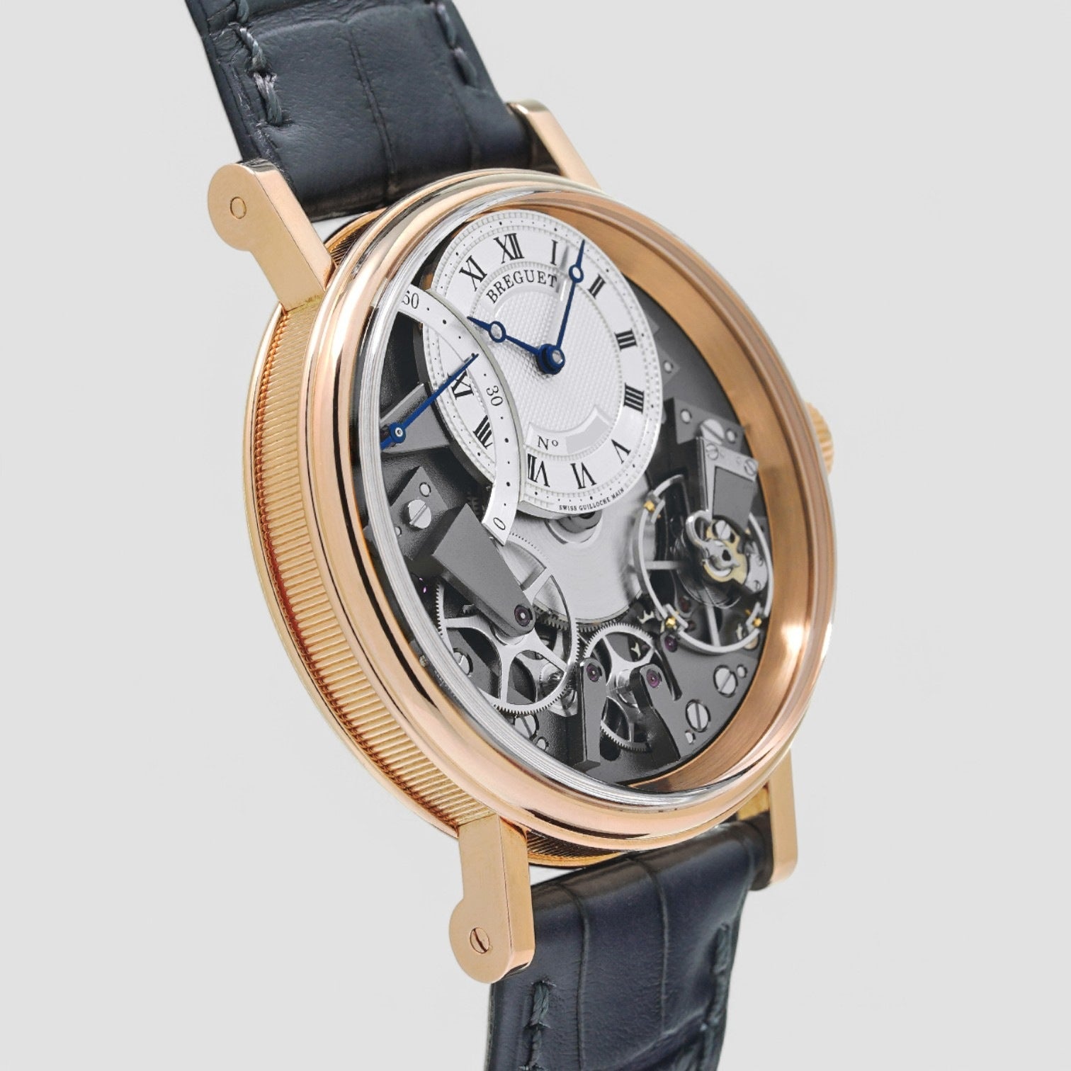 Classique Chronograph 5247 18k Rose Gold Enamel dial