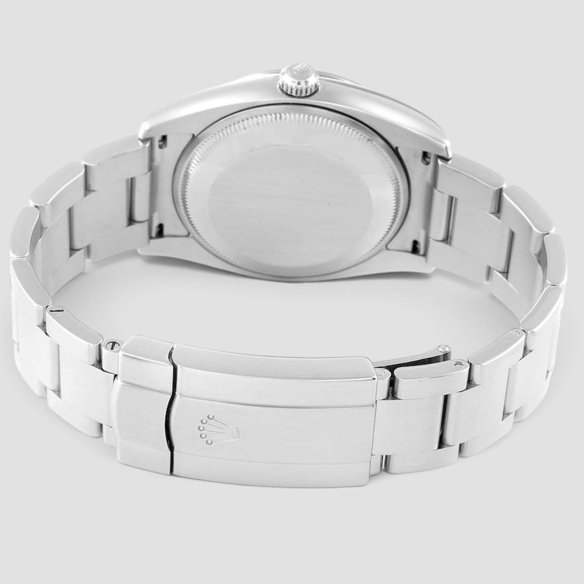 Air-King 34 White Roman Numeral Diamond Dial