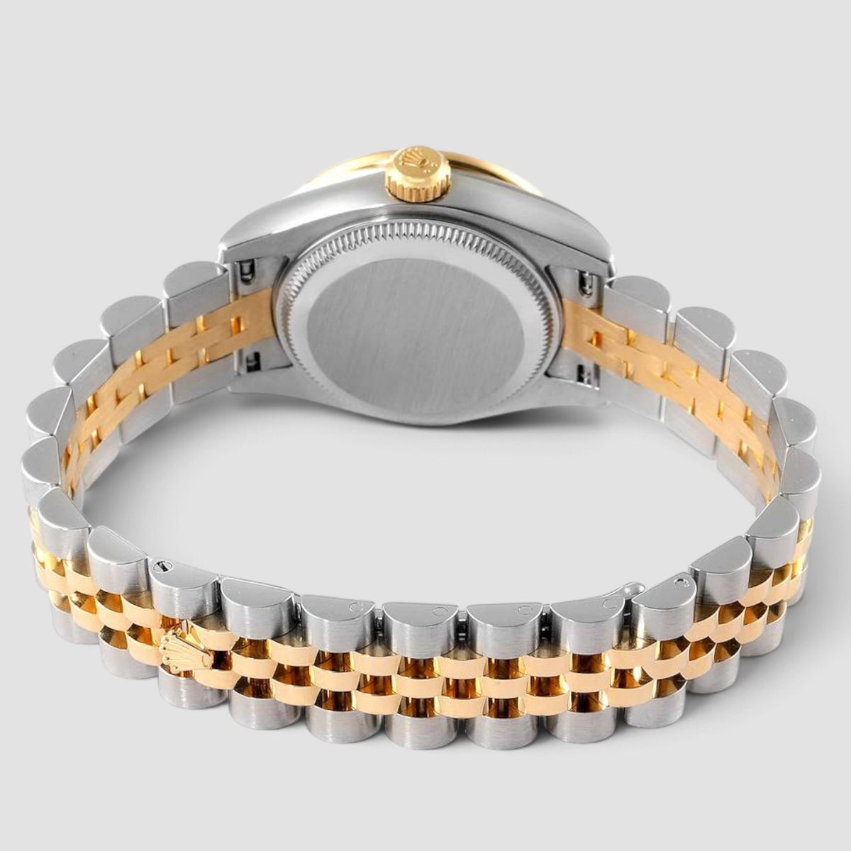 Lady-Datejust 26 Silver Computer Diamond Dial Jubilee