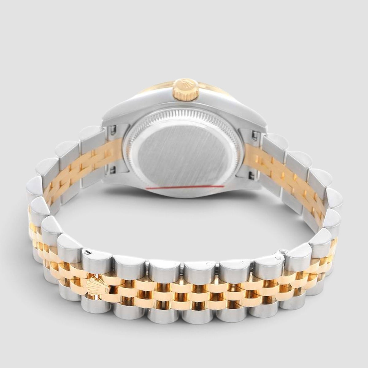Lady-Datejust 26 Champagne Computer Diamond Dial Jubilee