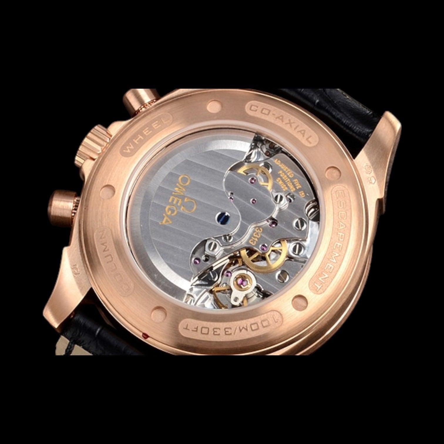 De Ville Co-axial Chronoscope 41mm Automatic in Rose Gold