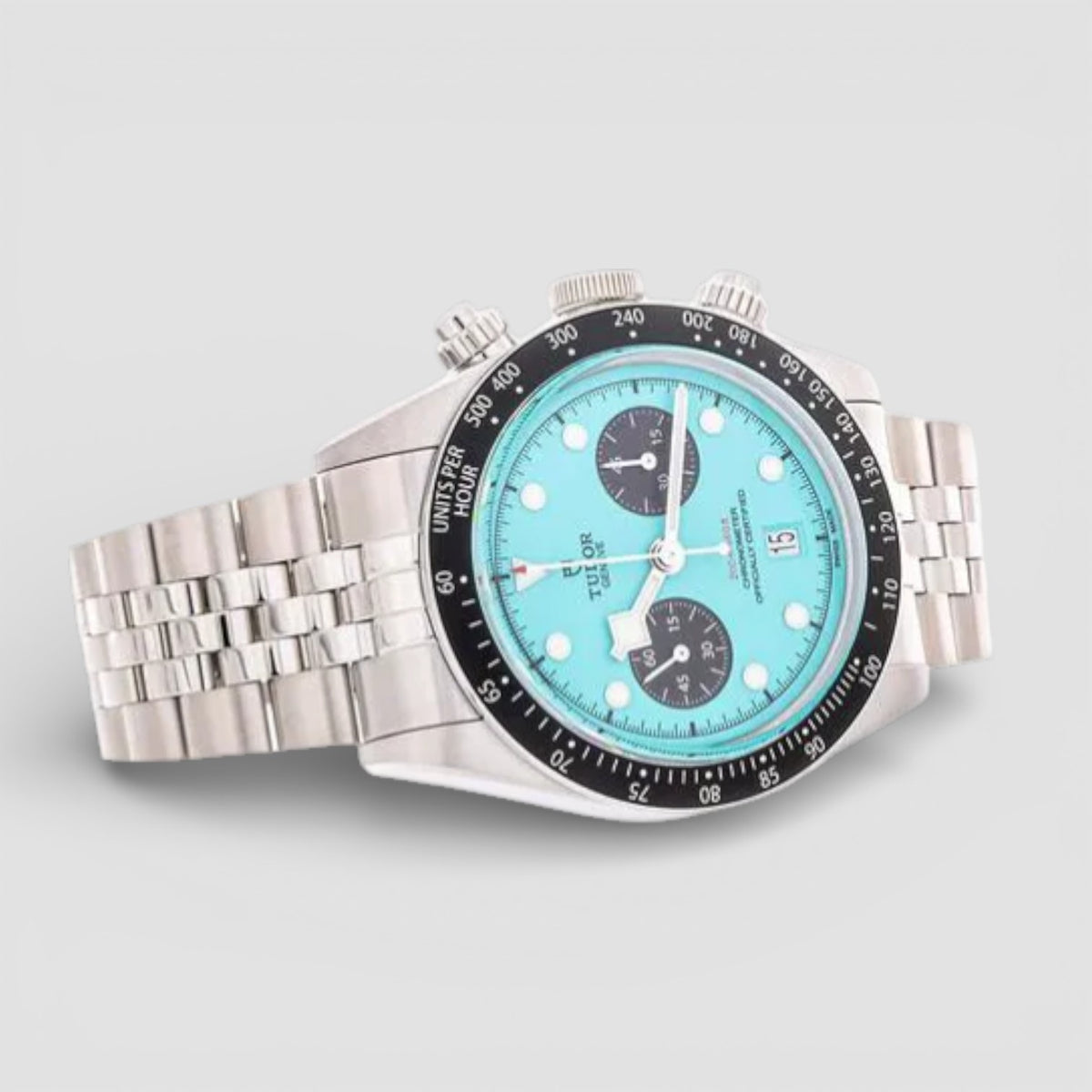 Black Bay Chrono Flamingo Blue 41mm